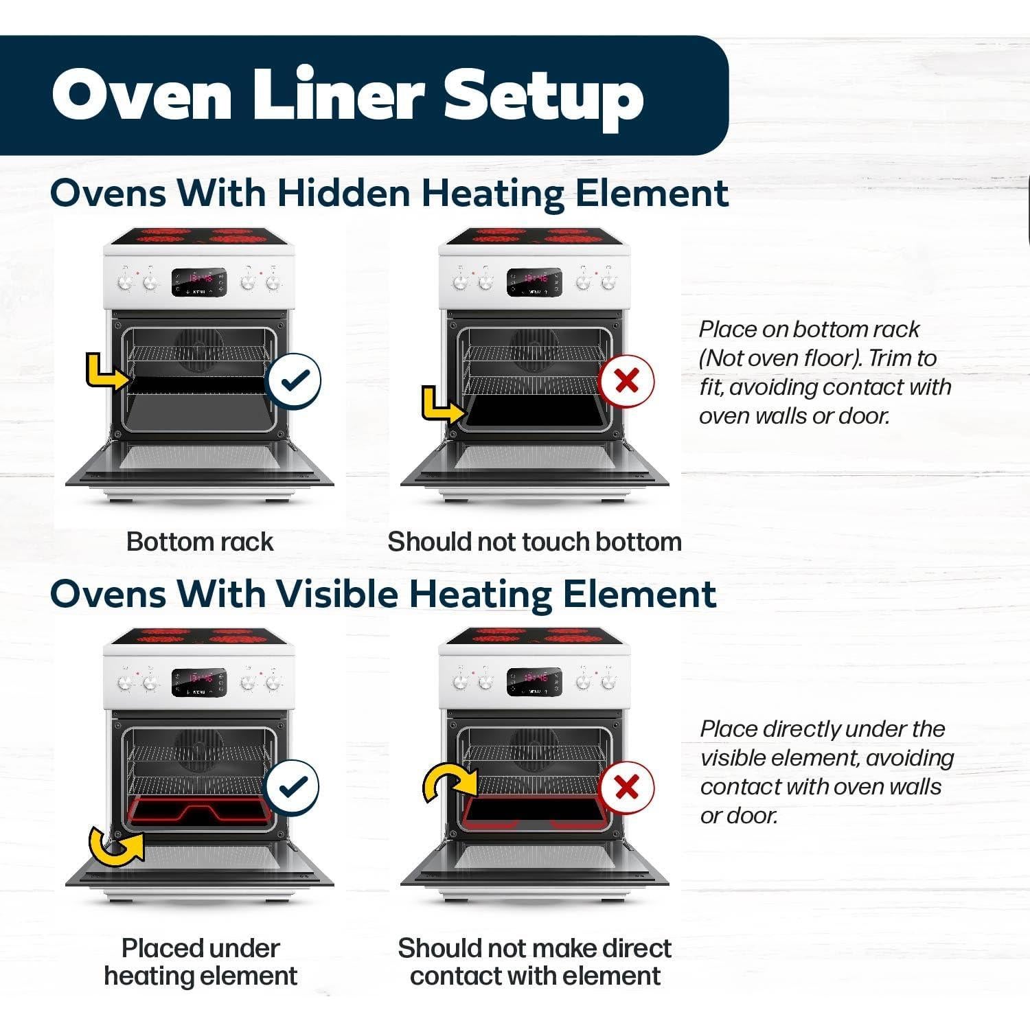 Alfombrilla Protectora para Horno Cooks Innovations 58x42 cm