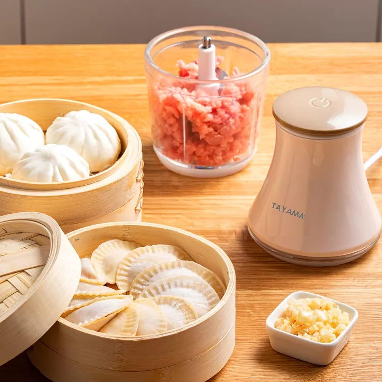Procesador de Alimentos Tayama 2.5 Tazas 200W Cuchilla 4 Capas