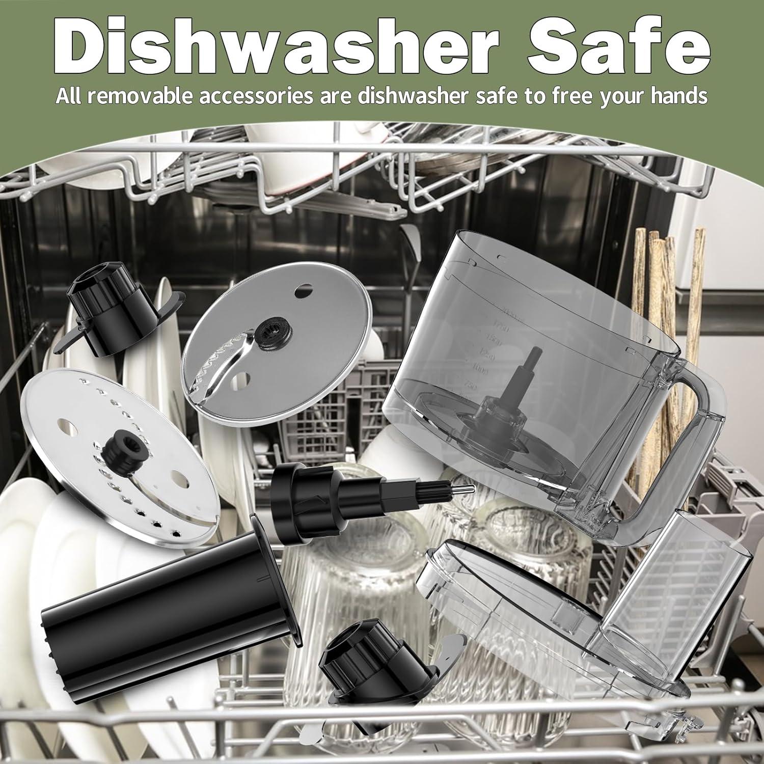 Procesador de Alimentos KICHOT E04 12 Tazas 600W Negro