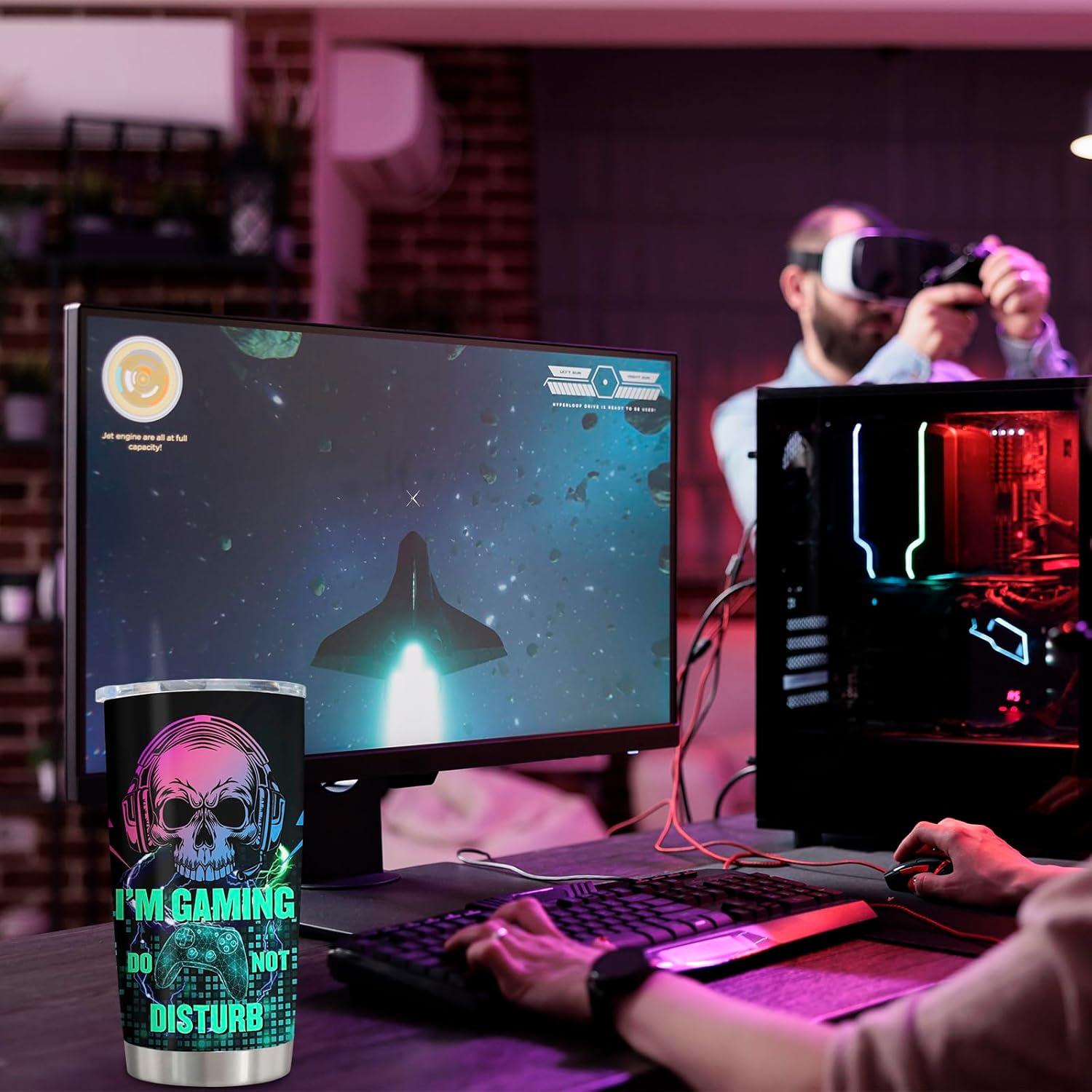 Taza Gamer Vutieso 591 ml, Diseño Moderno y Resistente