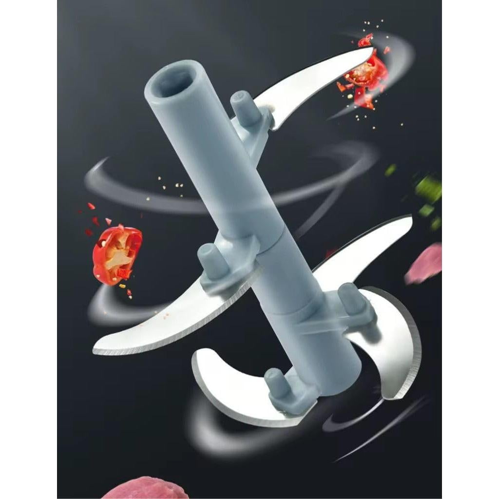 Picador de Alimentos Manual Genérico 500ml Verde Menta