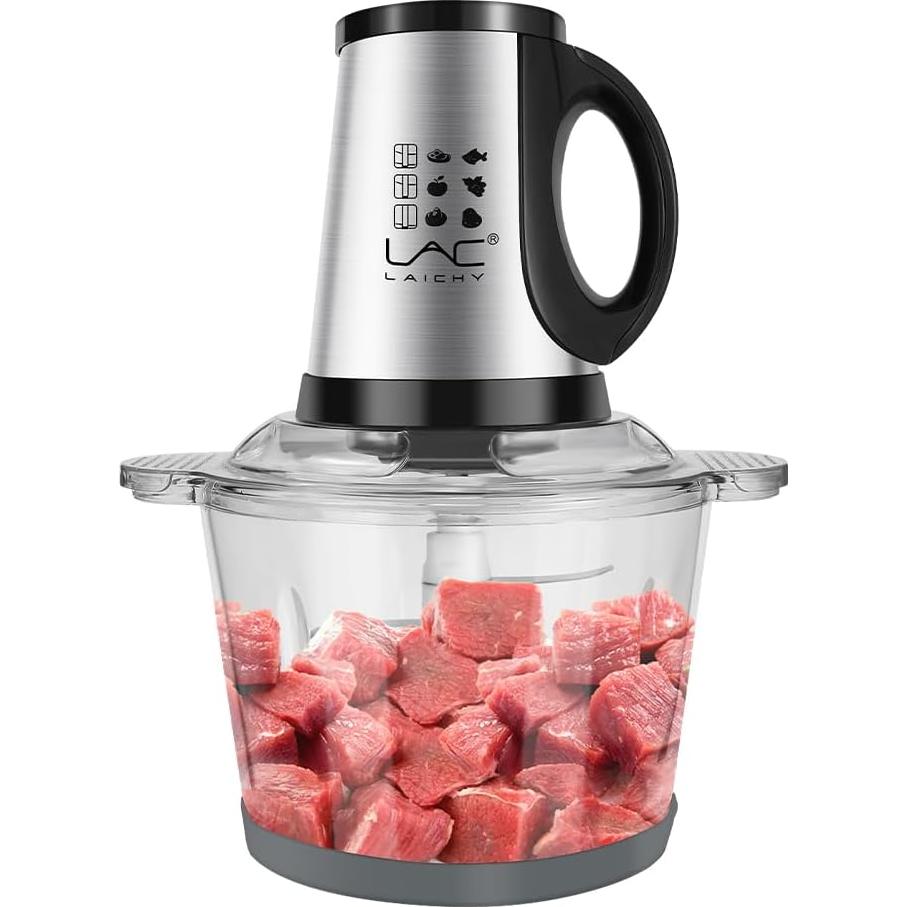 Picadora de Carne LAC LAICHY L-7816, 350W, 2 Tazones 16 Tazas