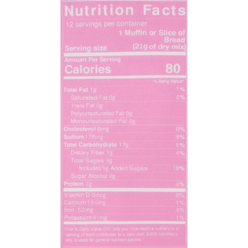 Mezcla de Pan de Plátano Go Nanas 253.8 g Sin Grasas