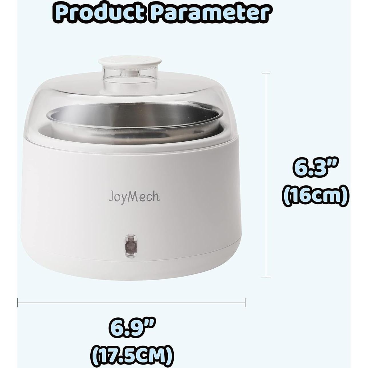 Máquina de Yogur JoyMech 1.04L Control de Temperatura