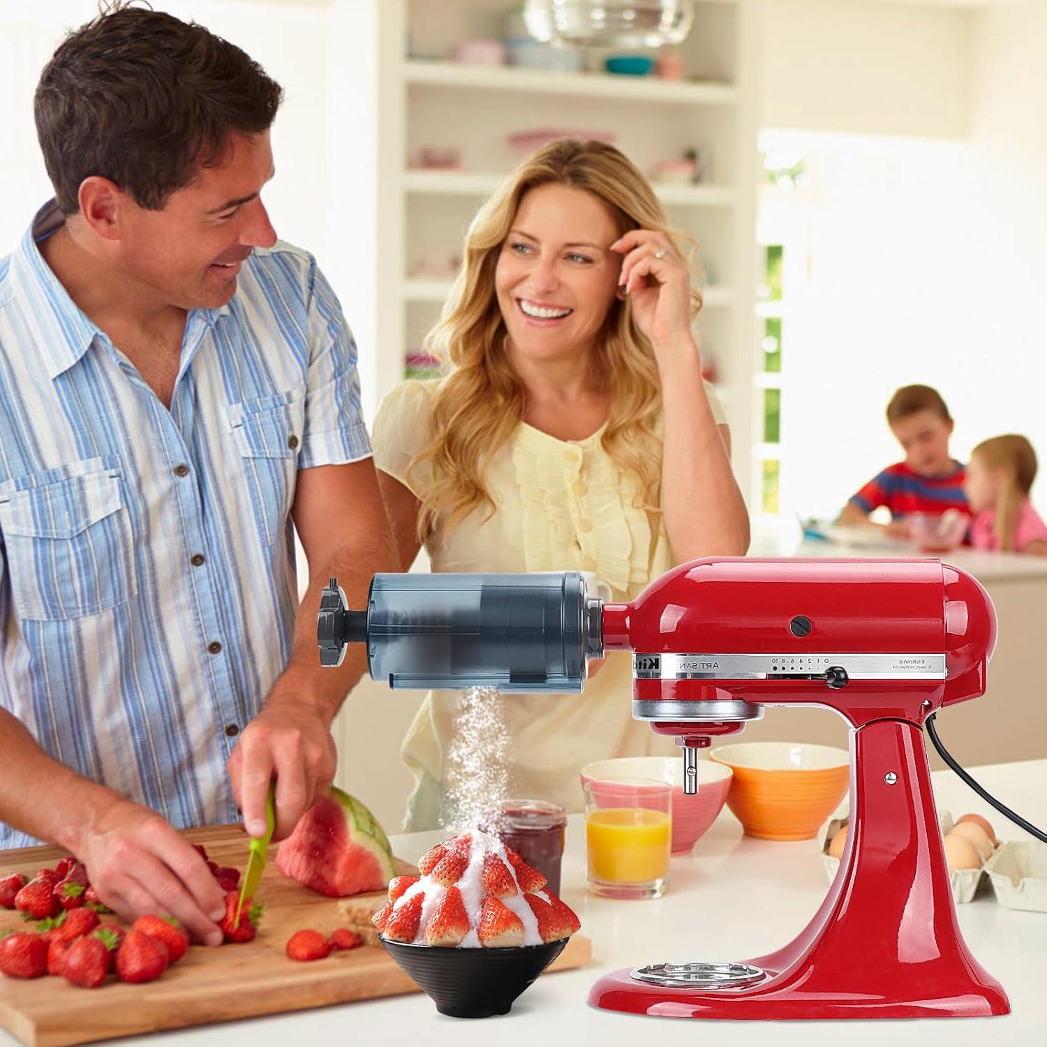 Máquina de Hielo Raspado Fedowal para Mezclador KitchenAid 500ml