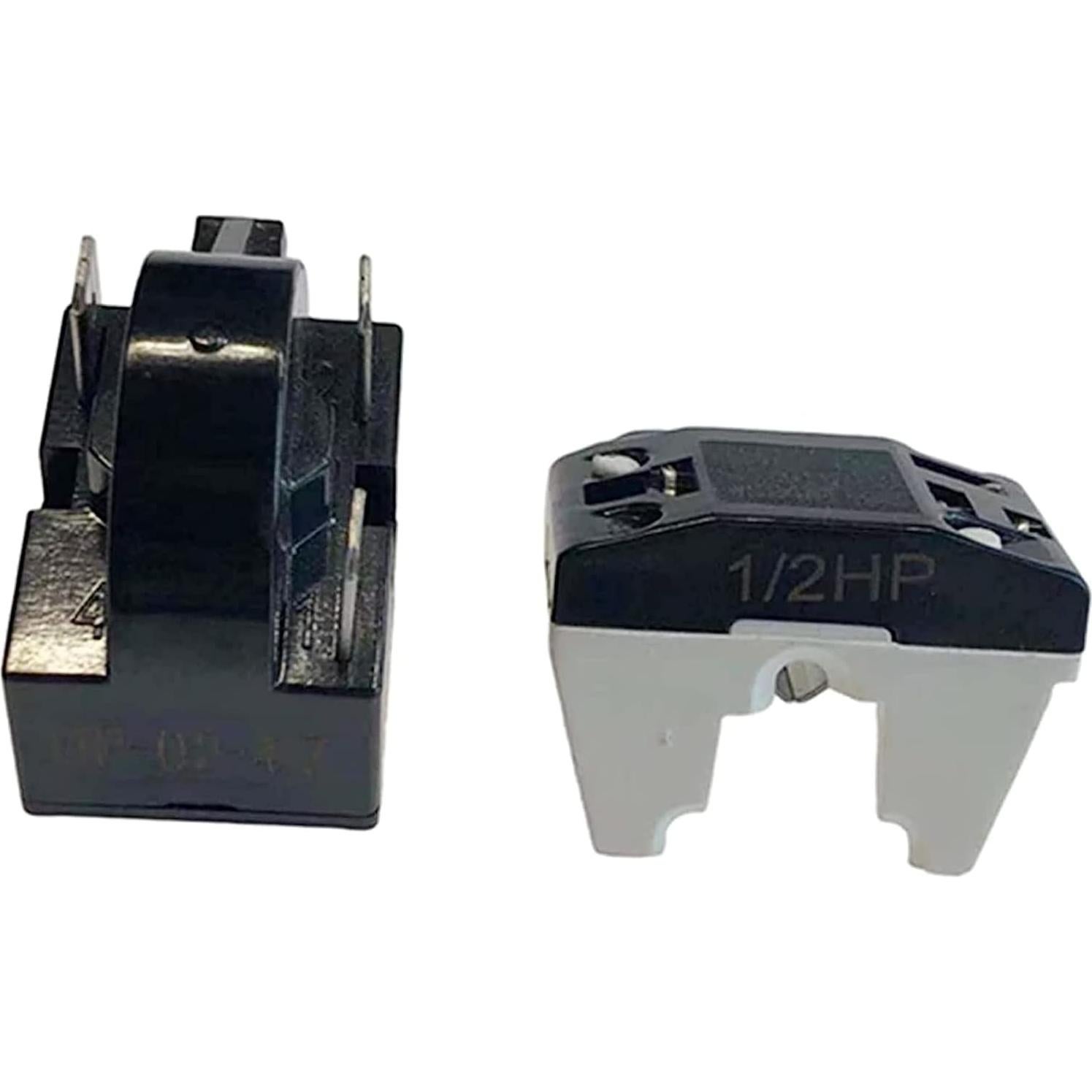 Kit 2 Piezas Relé de Arranque PTC 4.7 Ohm y Protector Sobrecarga