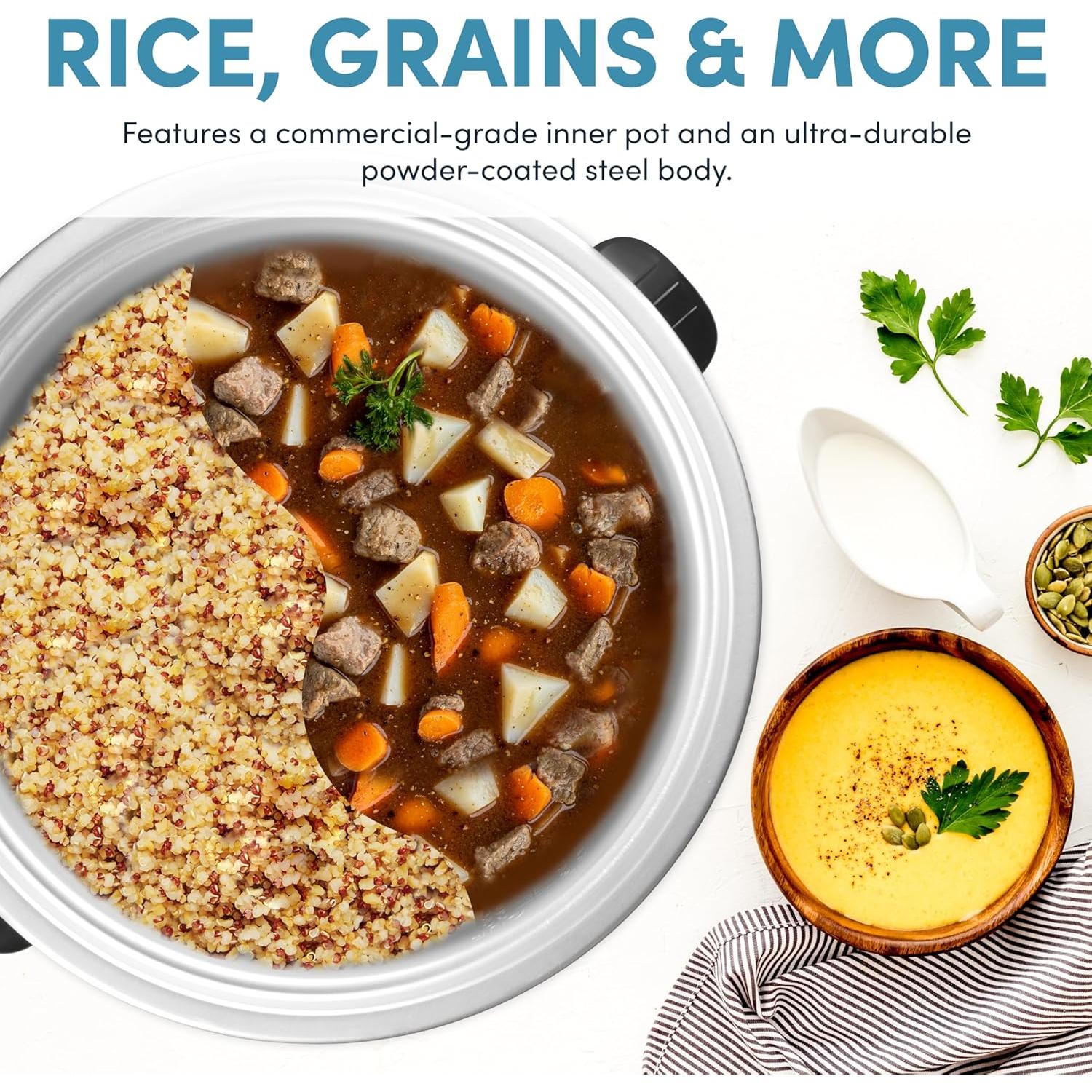 Cocedor de Arroz Comercial Aroma ARC-1430E 60 Copas 13.24L