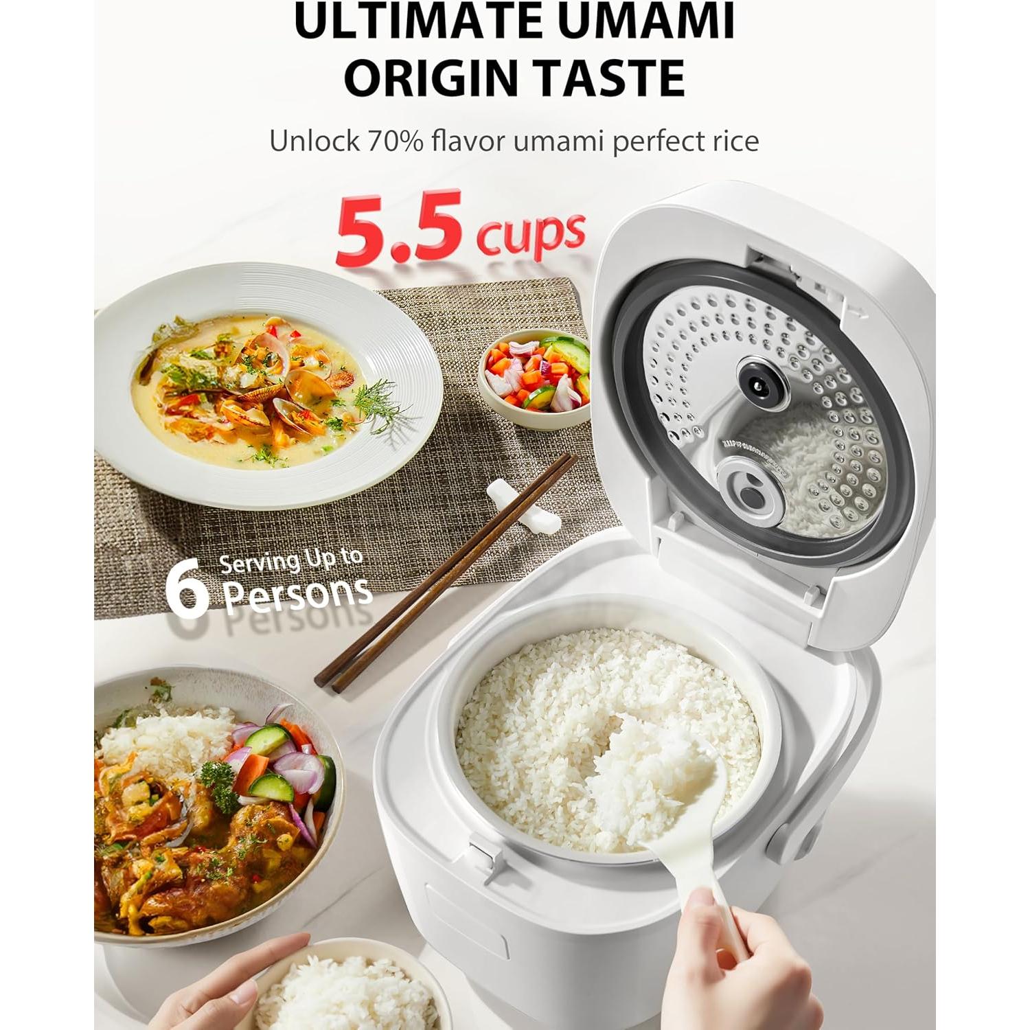 Olla Arrocera TOSHIBA RC-10DRUNA 5.5 Tazas 15 Funciones