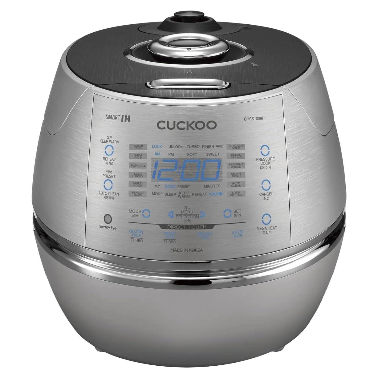 Olla Arrocera de Presión Cuckoo CRP-CHSS1009FN 10 Tazas