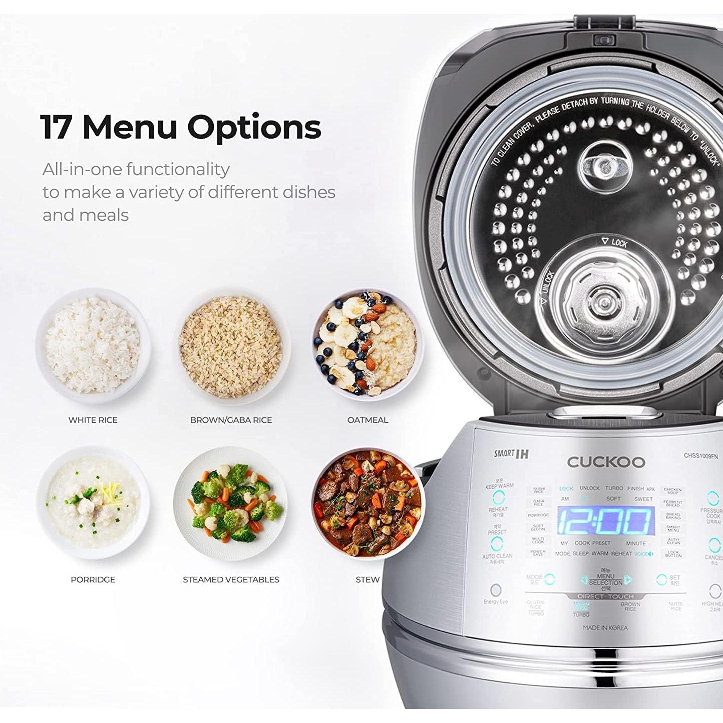 Olla Arrocera de Presión Cuckoo CRP-CHSS1009FN 10 Tazas