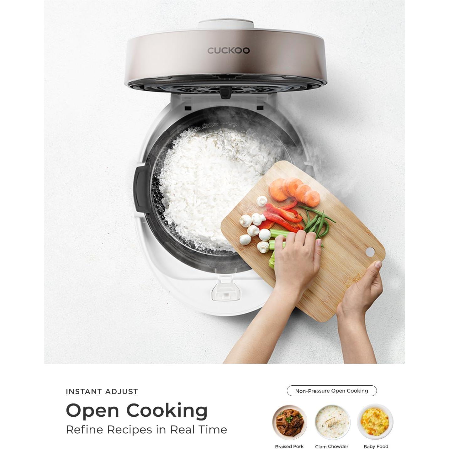 Cocina de Arroz a Presión Cuckoo CRP-ST0609FW 6 Tazas Blanca