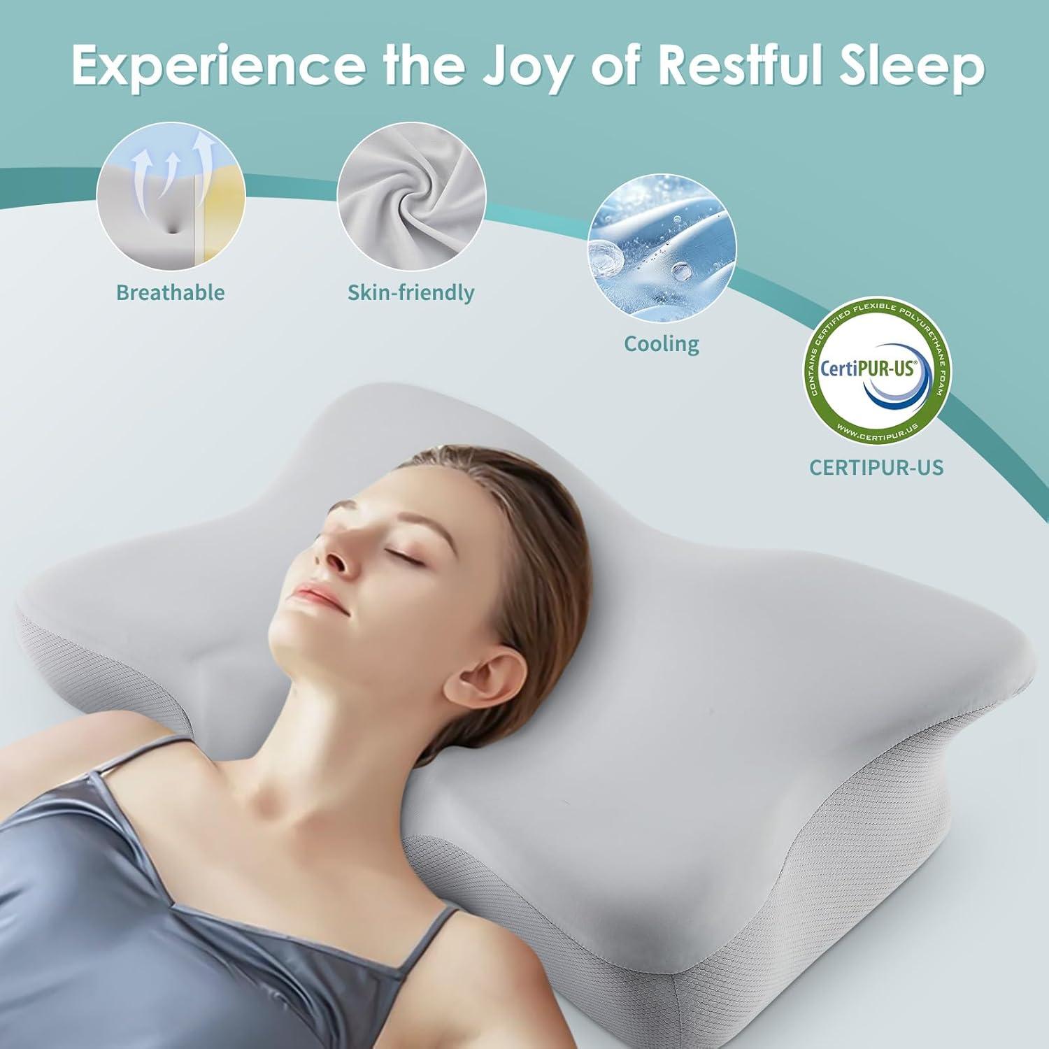 Almohada Cervical Silkena AL116-1 Espuma Viscoelástica 1.38 kg