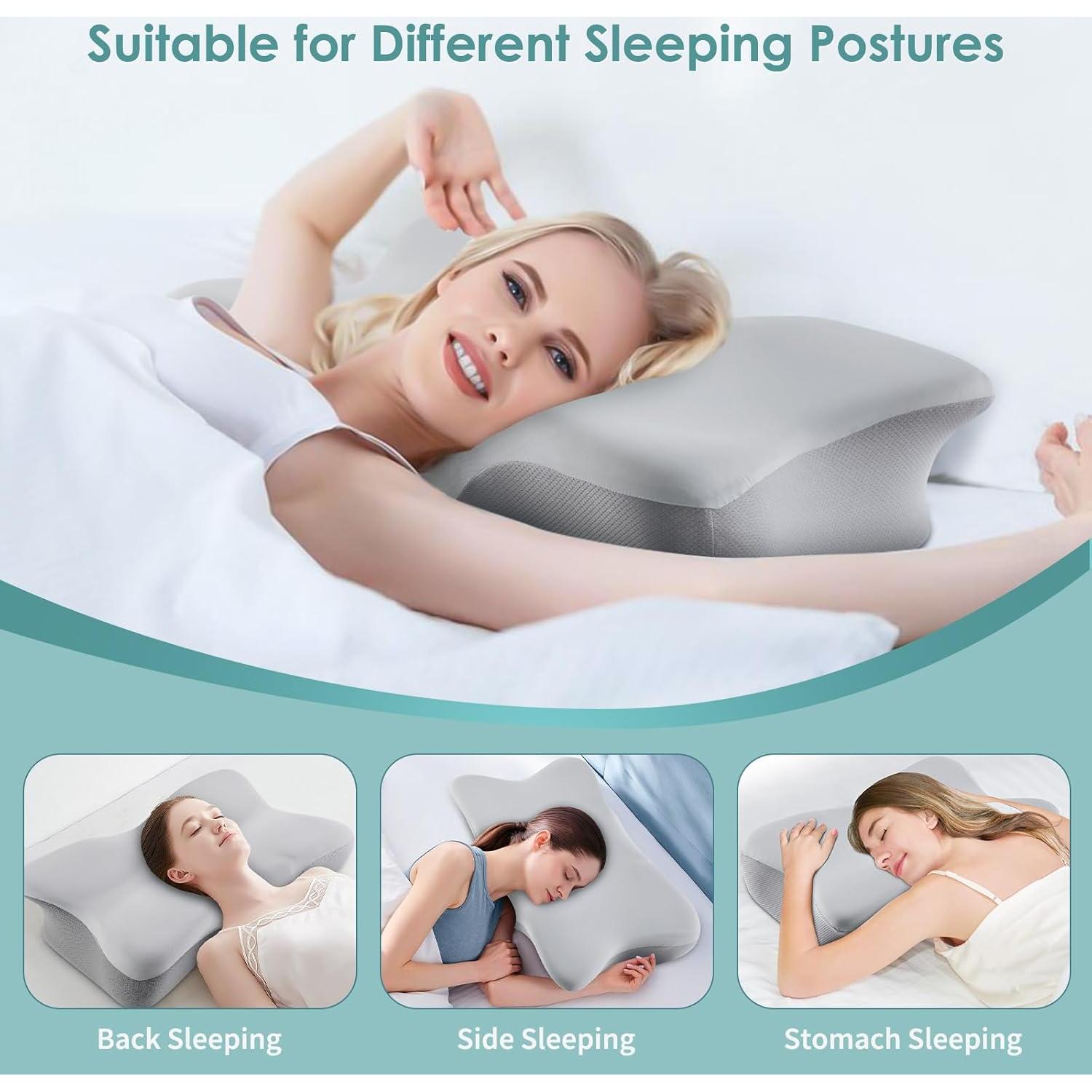 Almohada Cervical Silkena AL116-1 Espuma Viscoelástica 1.38 kg