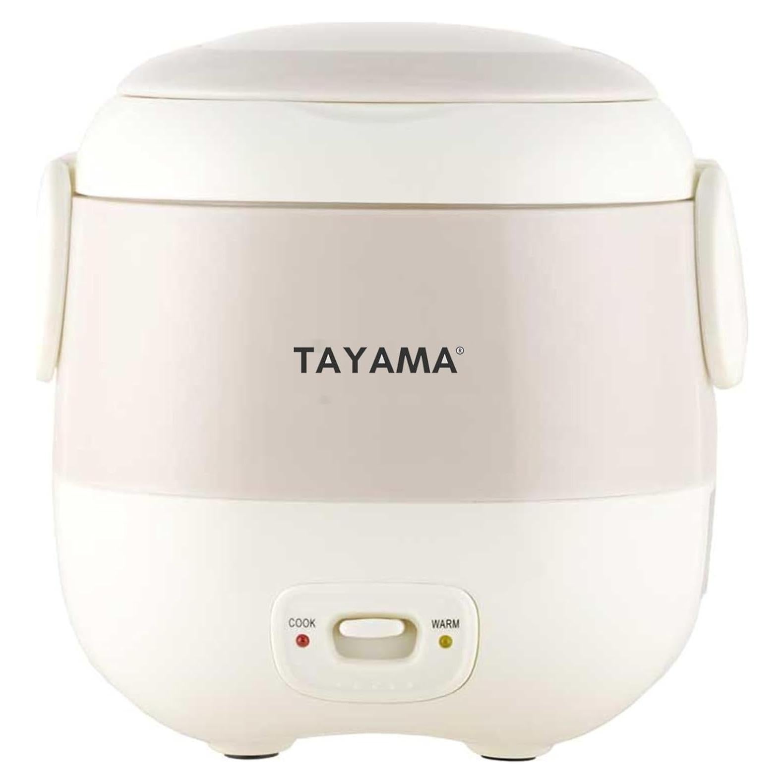 Olla Arrocera Mini Portátil Tayama TMRC-03R 1.5 Tazas Blanca