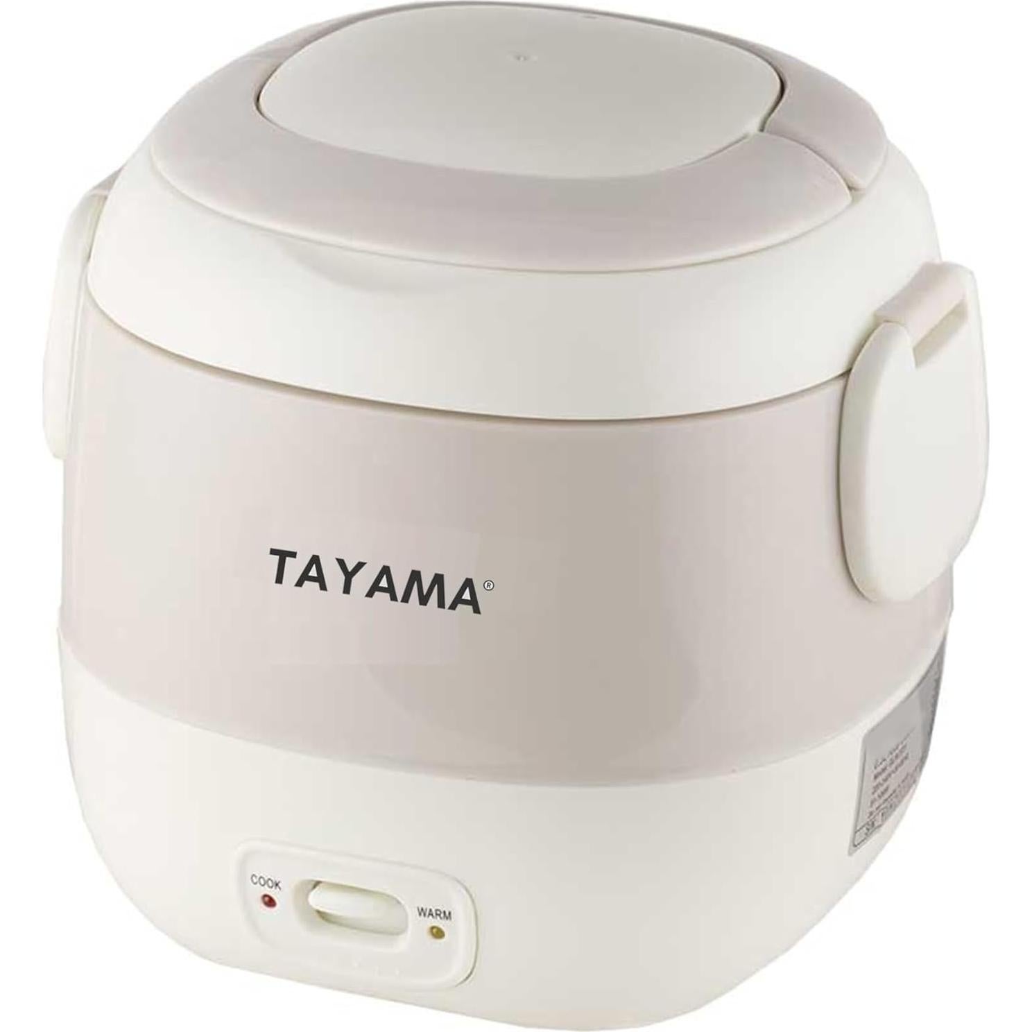 Olla Arrocera Mini Portátil Tayama TMRC-03R 1.5 Tazas Blanca