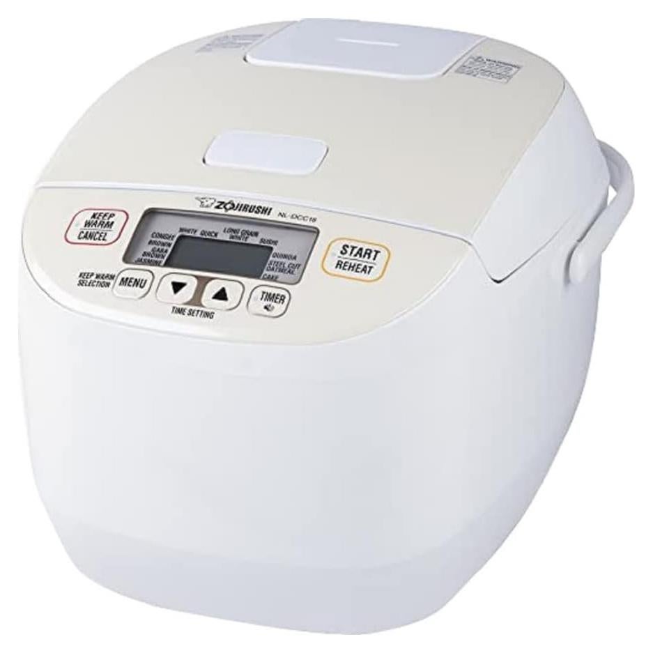 Cocedor de Arroz Zojirushi NL-DCC18CP 10 Tazas Beige Perla