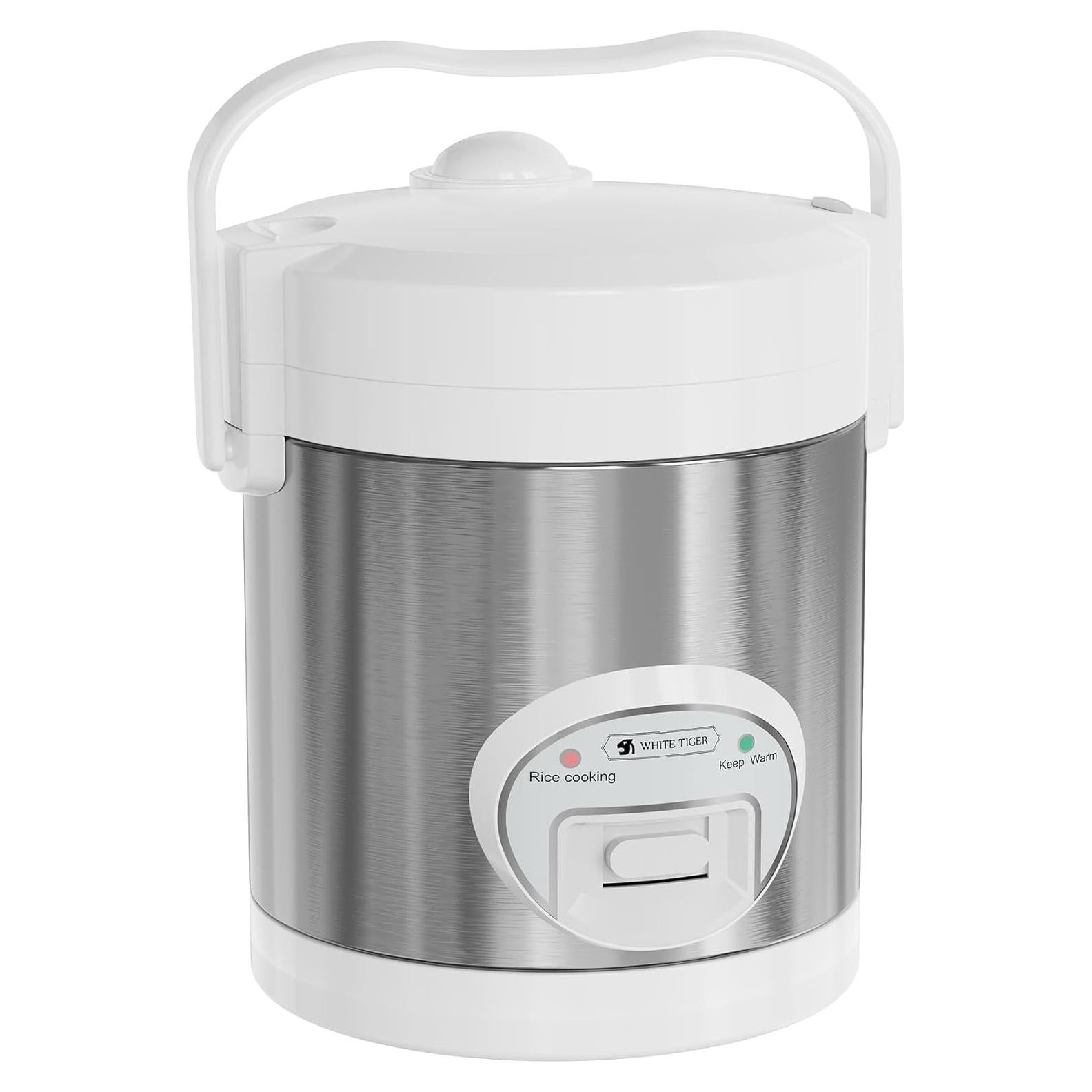 Olla Arrocera Eléctrica TIGRE BLANCO 1.5L para 5 Tazas