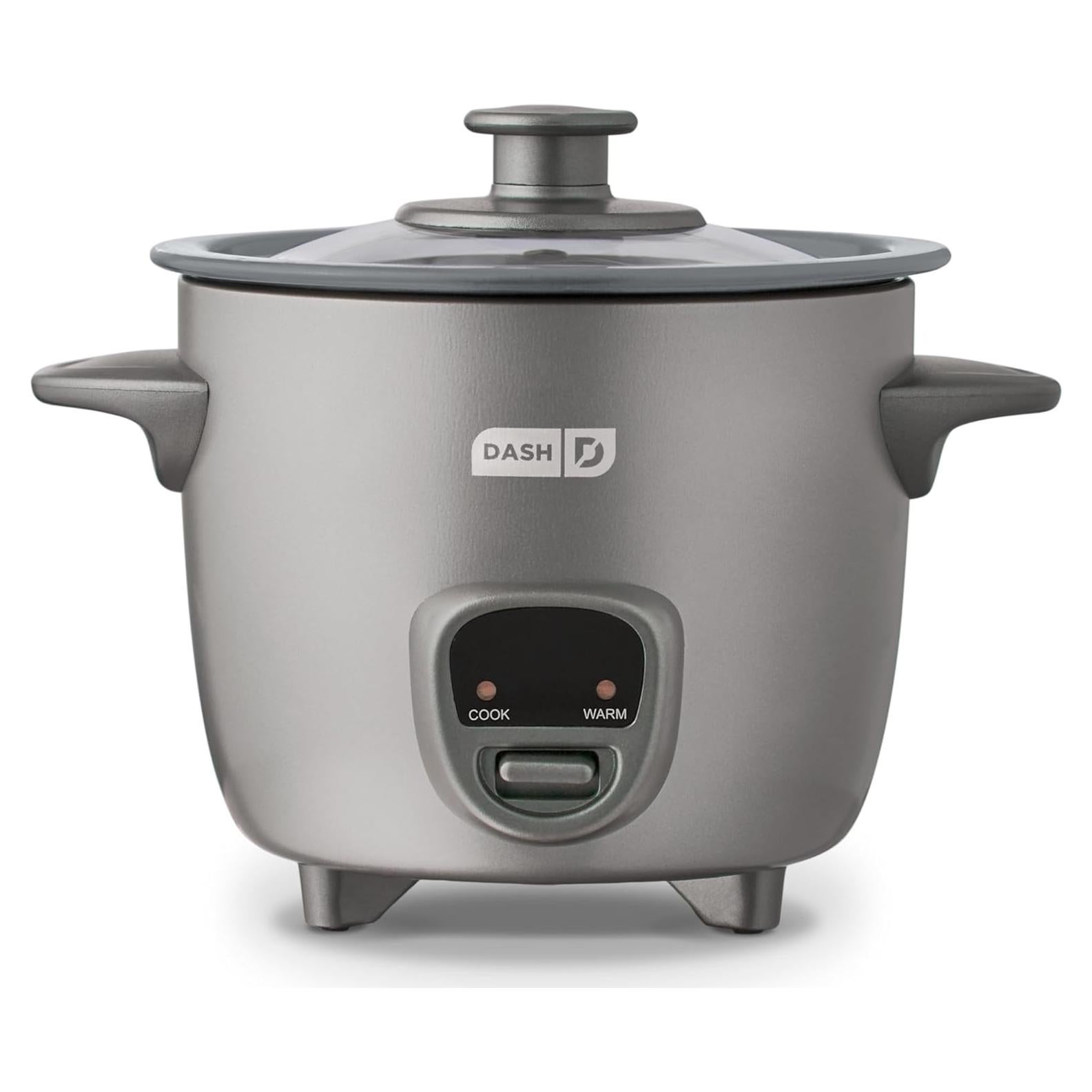 Cocinero de Arroz Mini DASH 0.47L Antiadherente Grafito