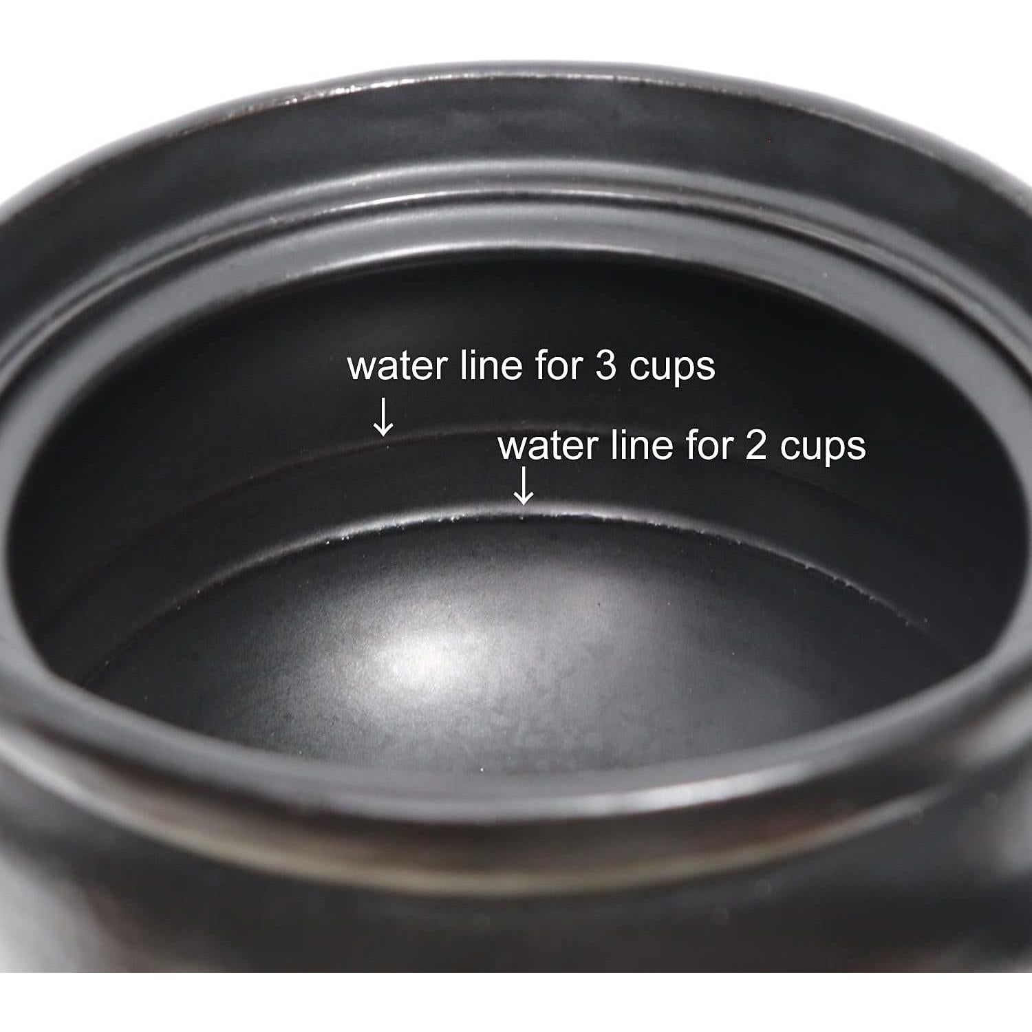 Olla de arroz DONABE TOYO CASE 3 tazas cerámica japonesa