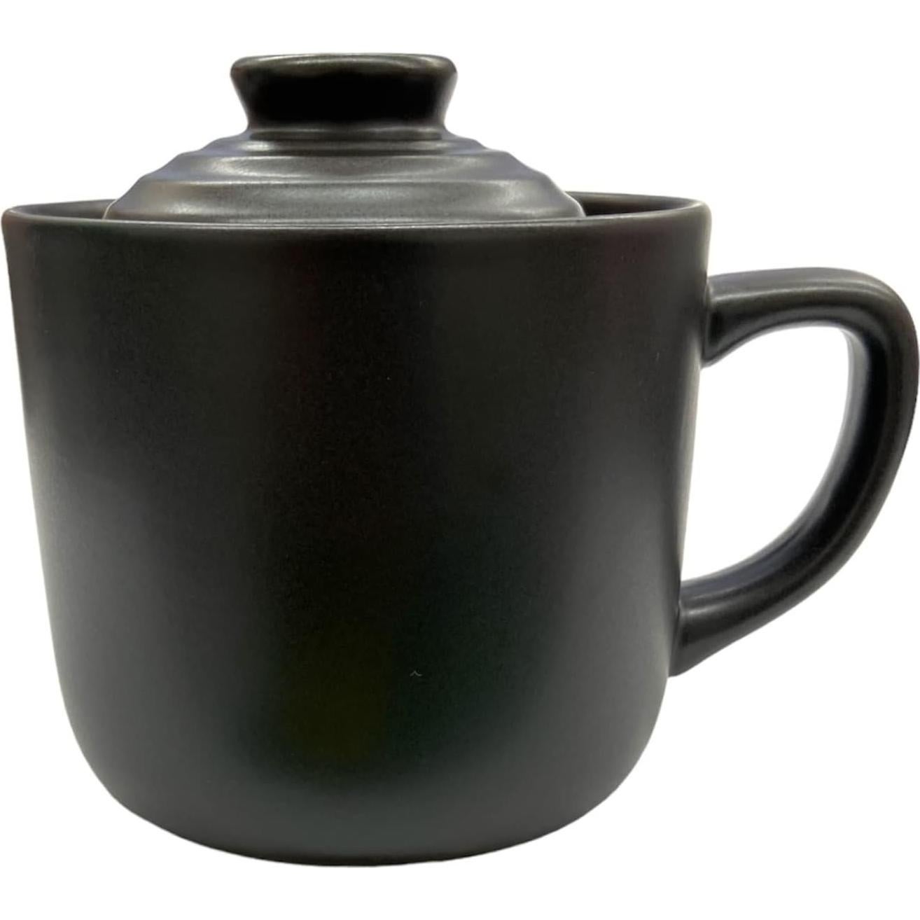 Cocedor de Arroz para Microondas Daiso 1 Taza Cerámica Negro