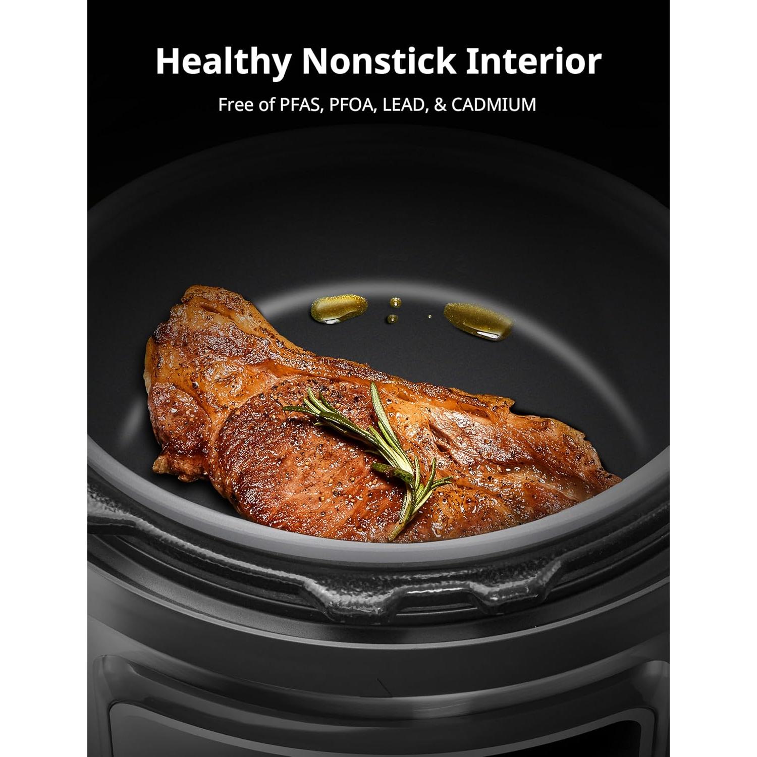 Olla de Presión COMFEE 8 Cuartos 16 Funciones Cerámica