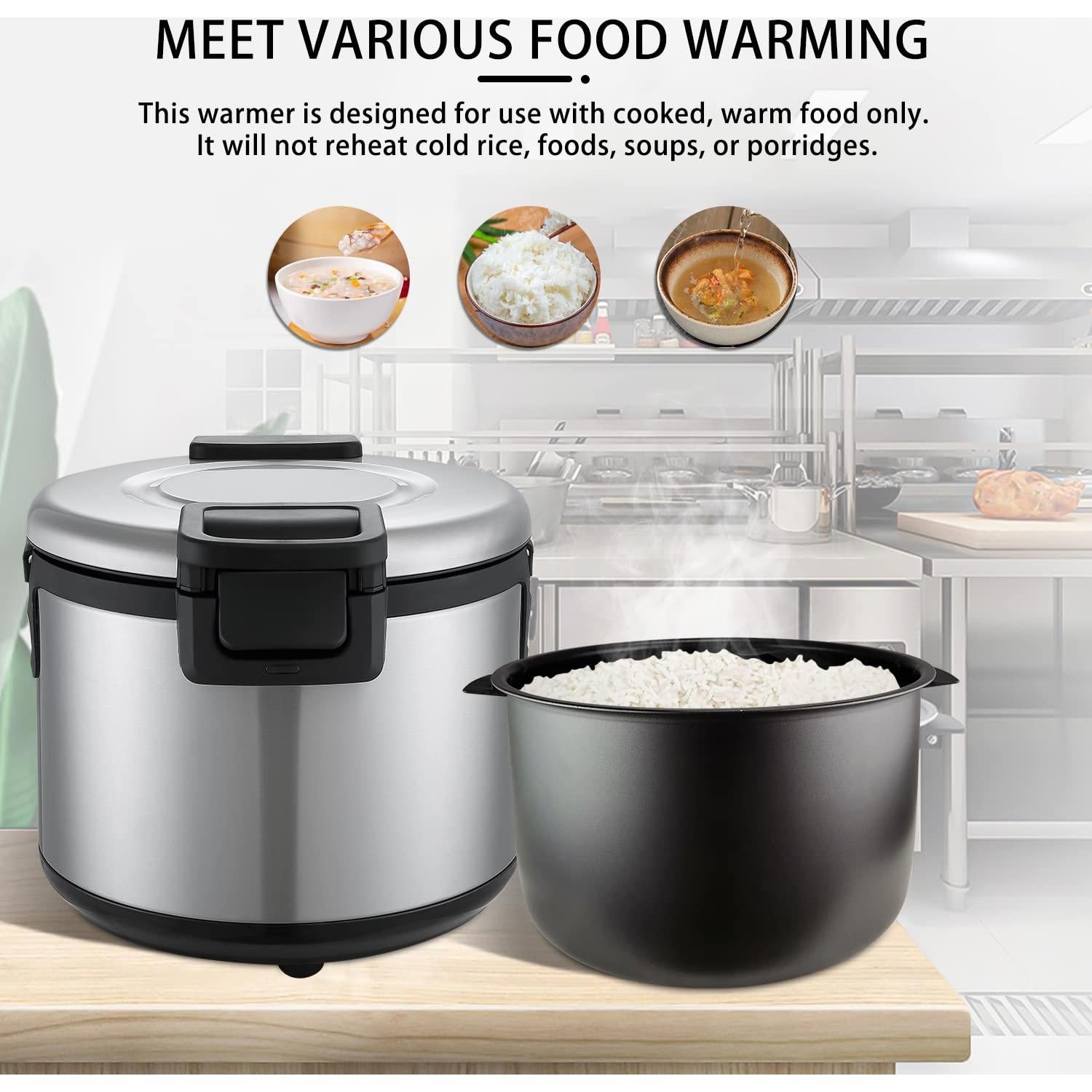 Calentador de Arroz PYY 18QT Acero Inoxidable Antiadherente