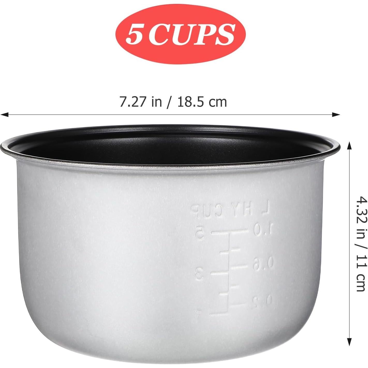 Olla Interior Reemplazo Tofficu 5 Tazas Antiadherente 2L