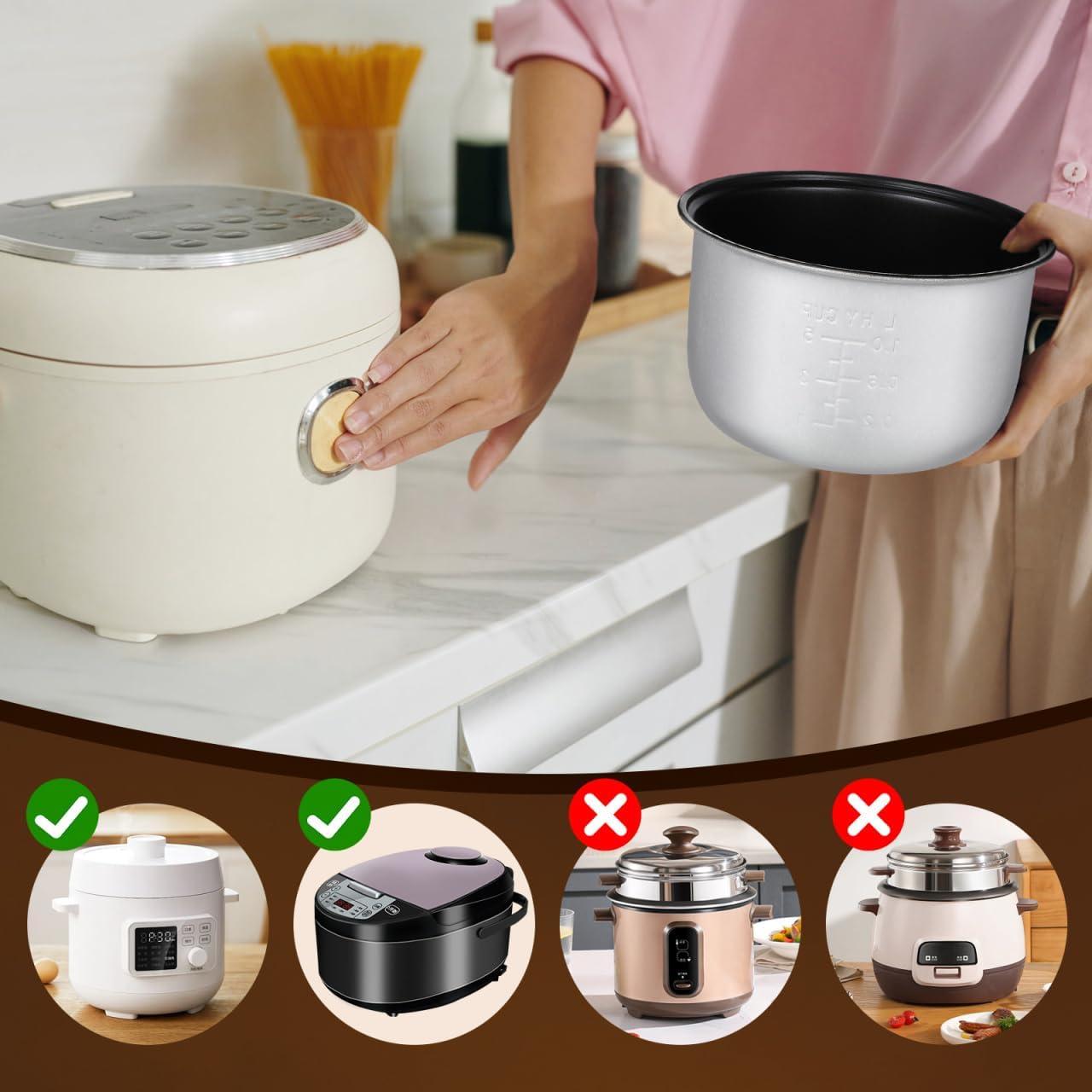 Olla Interior Reemplazo Tofficu 5 Tazas Antiadherente 2L