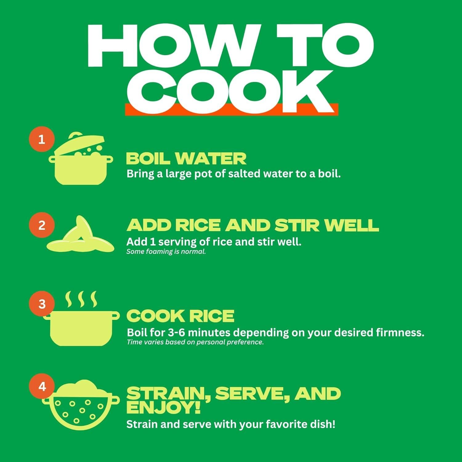 Arroz Keto Bajo en Carbohidratos Kaizen 680g - Sin Gluten, Alto en Proteínas