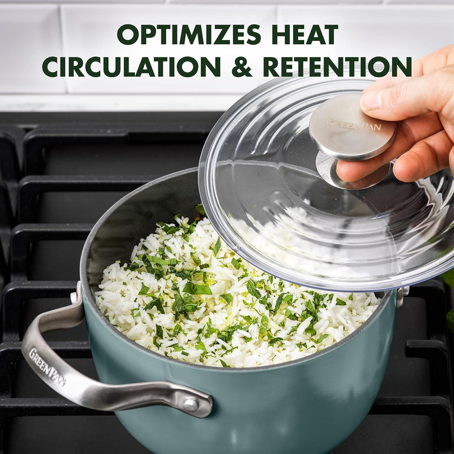 Cocedor de Arroz GreenPan Cerámica Antiadherente 2QT Azul