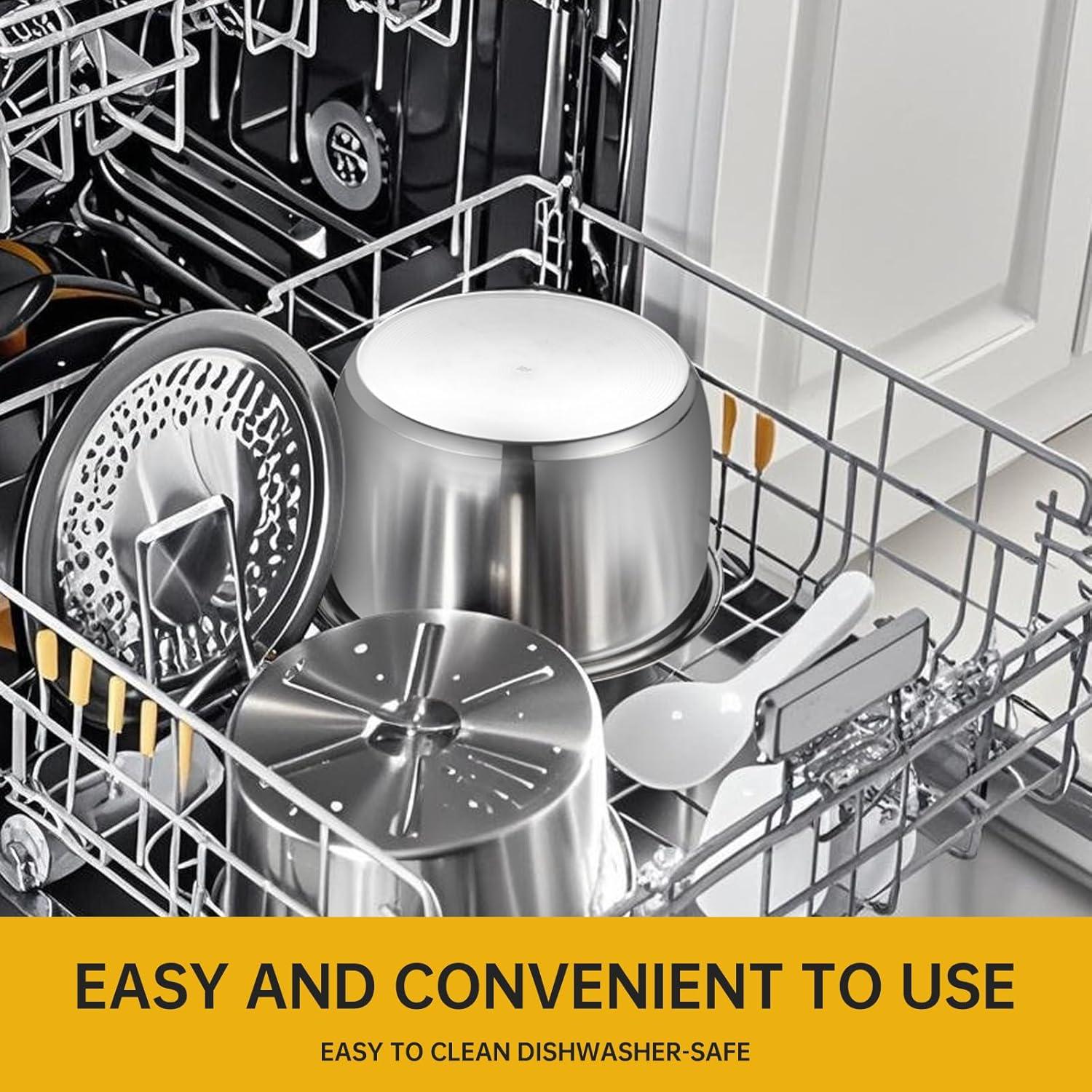 Olla arrocera interior Eiszhjk 5.5 tazas acero inoxidable 304