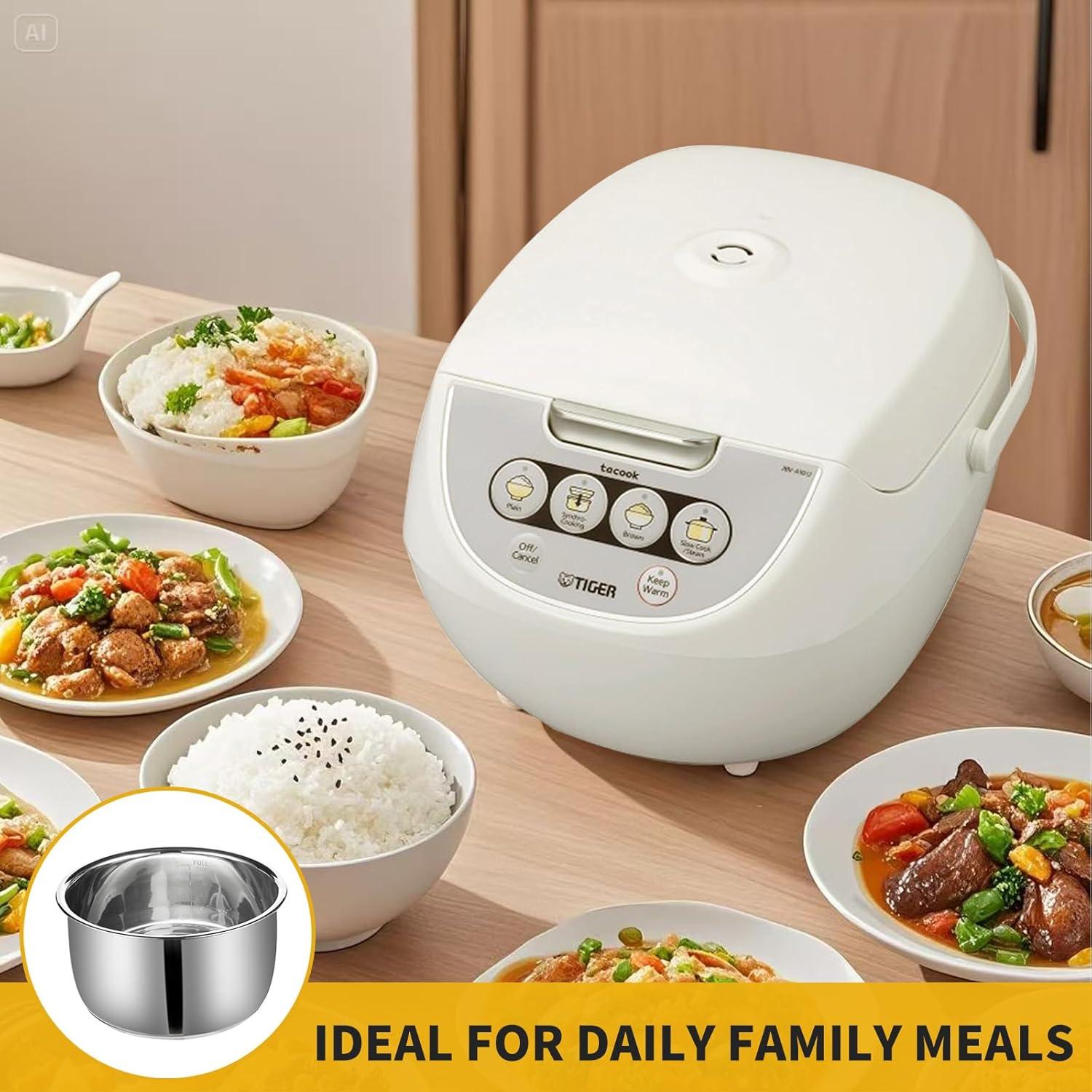 Olla arrocera interior Eiszhjk 5.5 tazas acero inoxidable 304