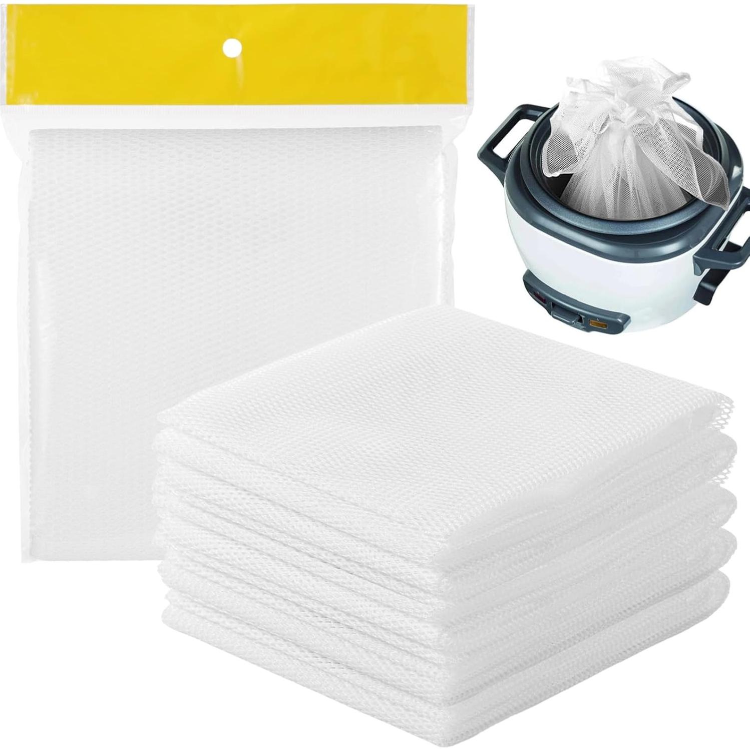 Juego de 6 Redes de Cocción de Arroz Tideme 110x100 cm