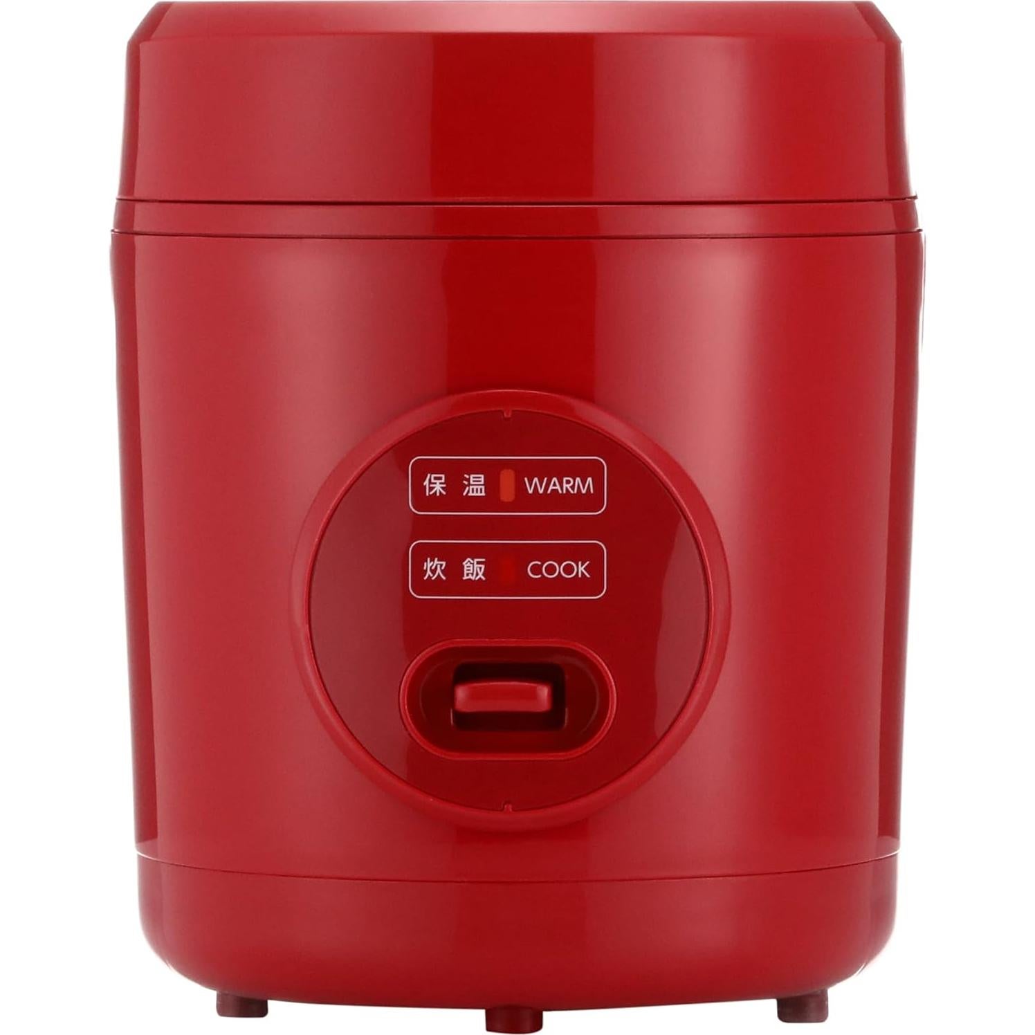 Olla de Arroz Mini YAMAZEN YJE-M150 1.5 Tazas Roja