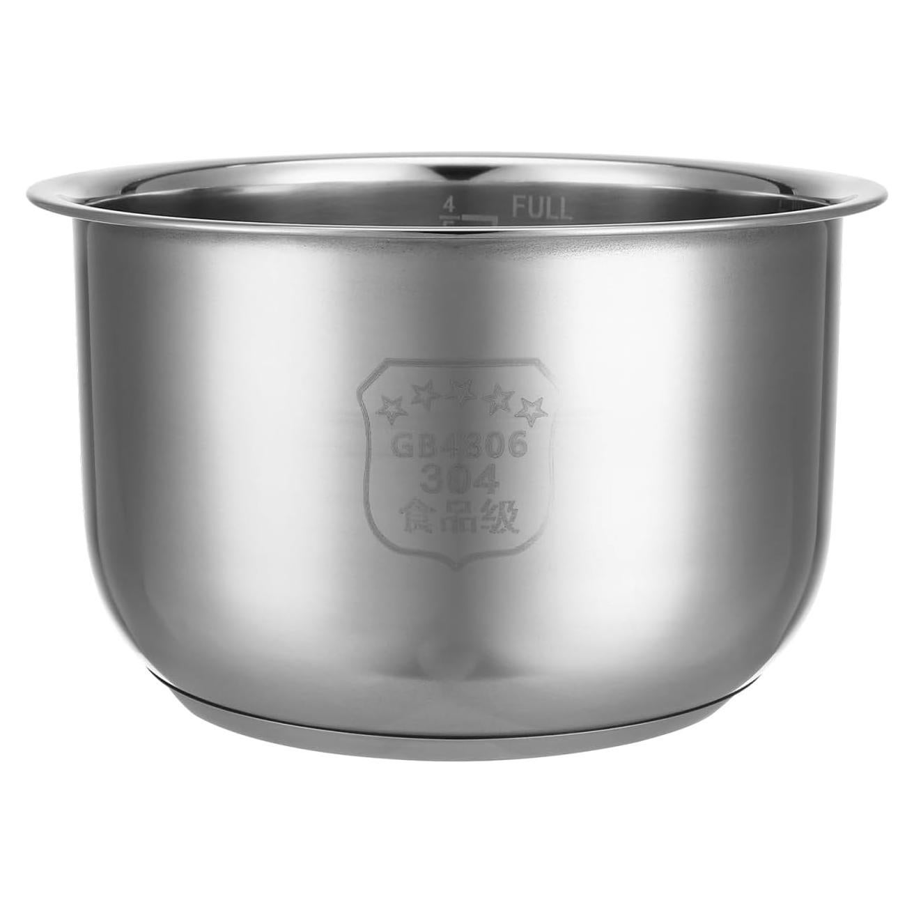 Olla Arrocera de Acero Inoxidable 2L Angoily - Repuesto 6 Tazas