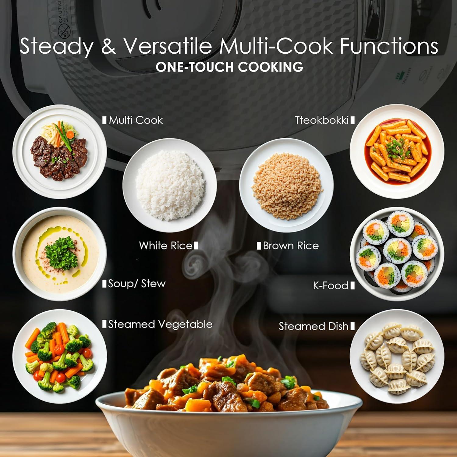 Cocedor de Arroz MAGiC COM 10 Tazas Automático Blanco