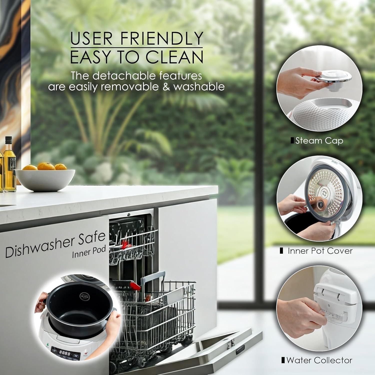 Cocedor de Arroz MAGiC COM 10 Tazas Automático Blanco