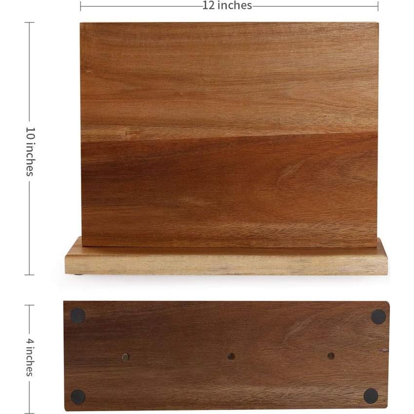 Soporte Magnético para Cuchillos Aomiesen de Madera Acacia