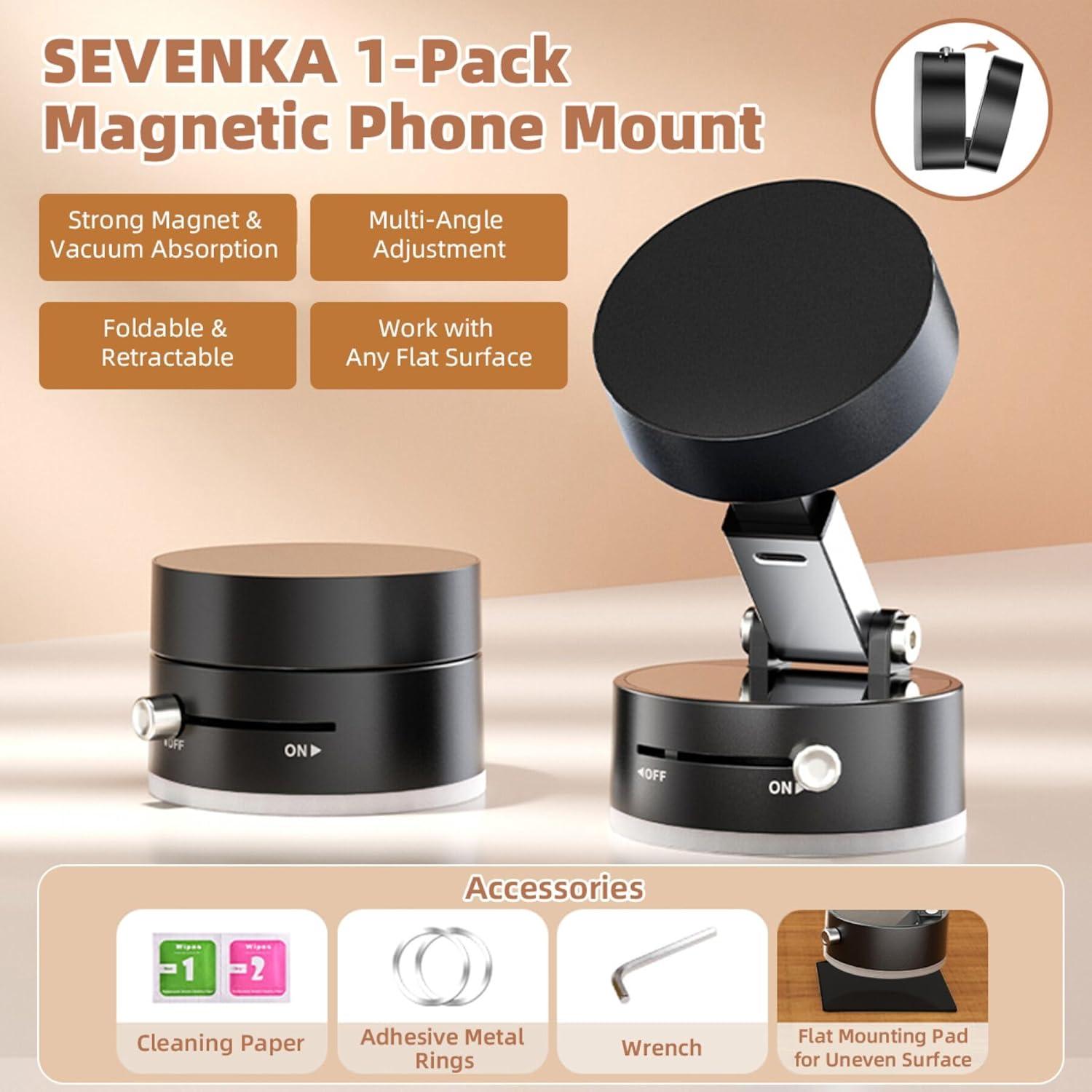 Soporte Magnético para Teléfono SEVENKA Universal Plegable