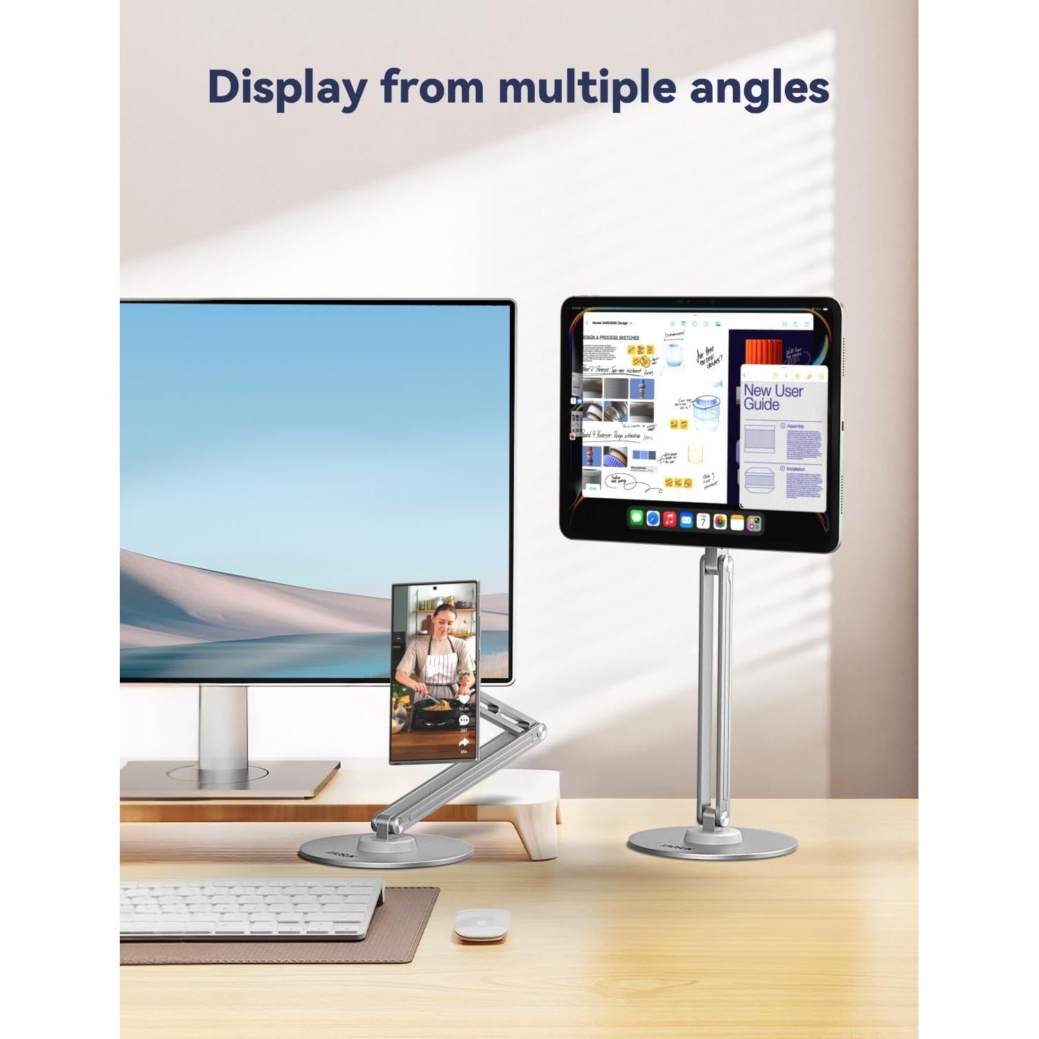 Soporte de Tableta Magnético XAOSUN Plegable 360° Ajustable