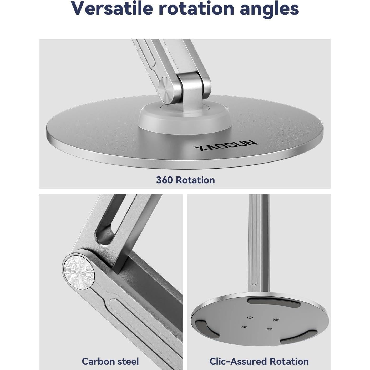Soporte de Tableta Magnético XAOSUN Plegable 360° Ajustable