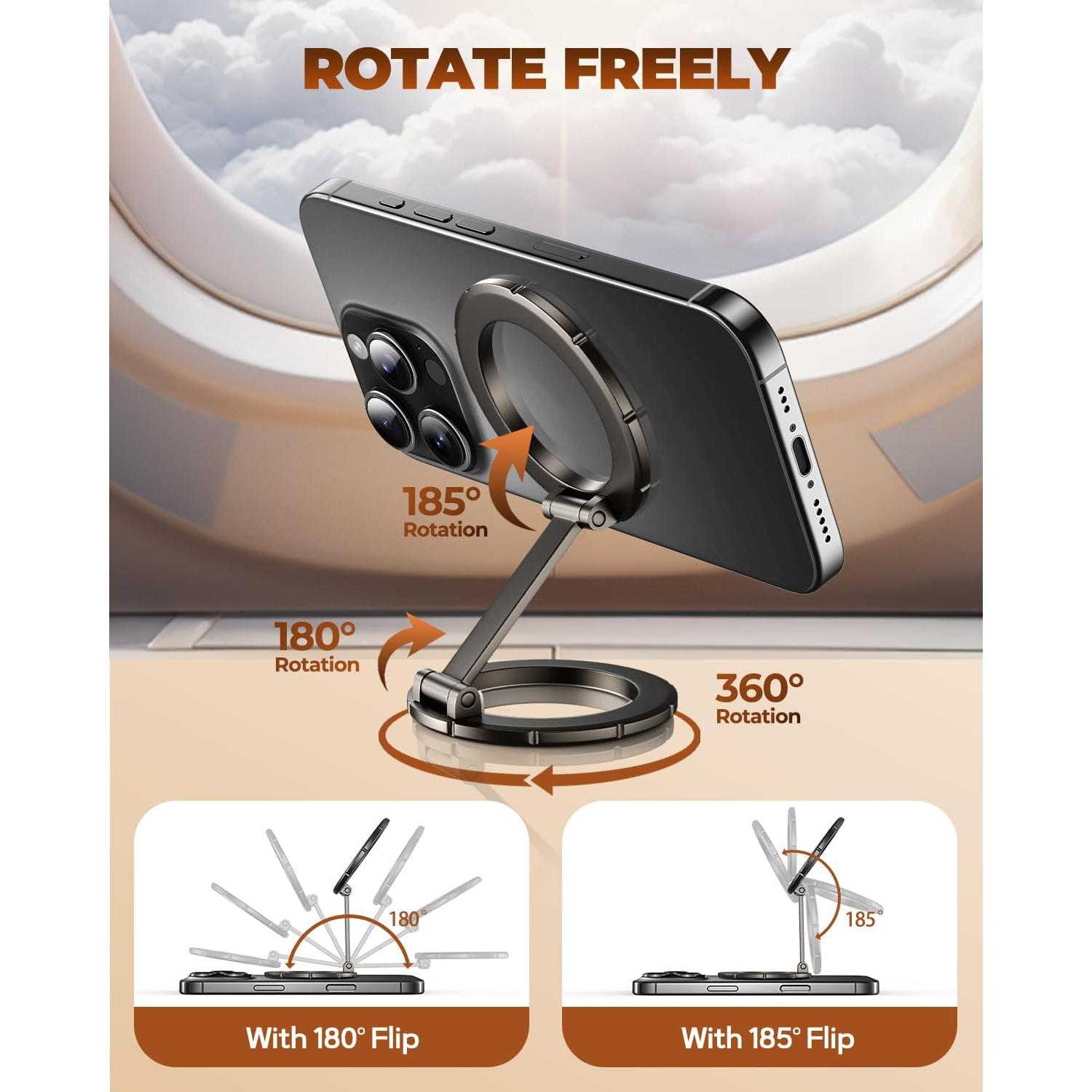 Soporte Magnético para Teléfono UBeesize Ajustable 360°