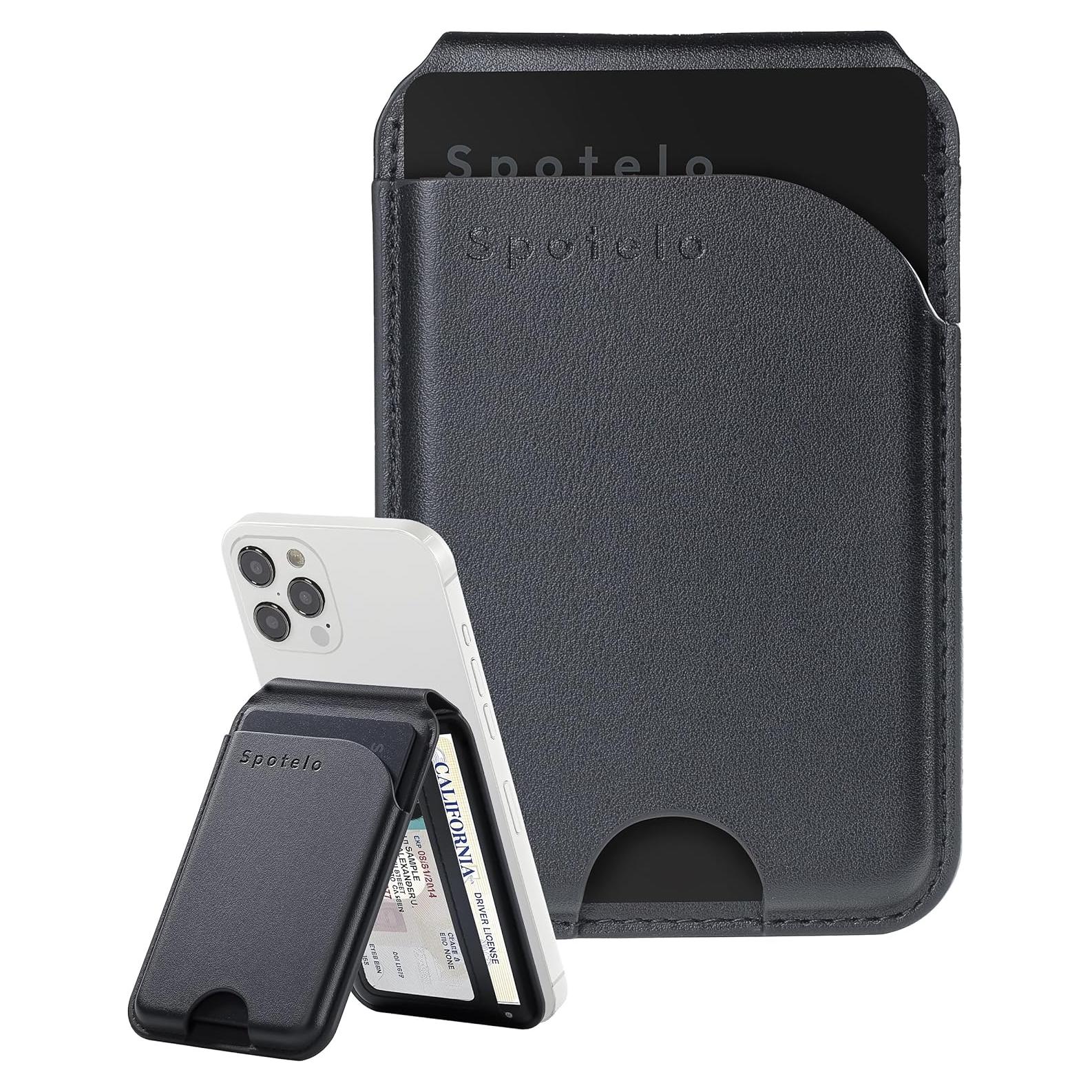 Billetera Magnética de Cuero Spotelo para iPhone 16/15/14/13/12