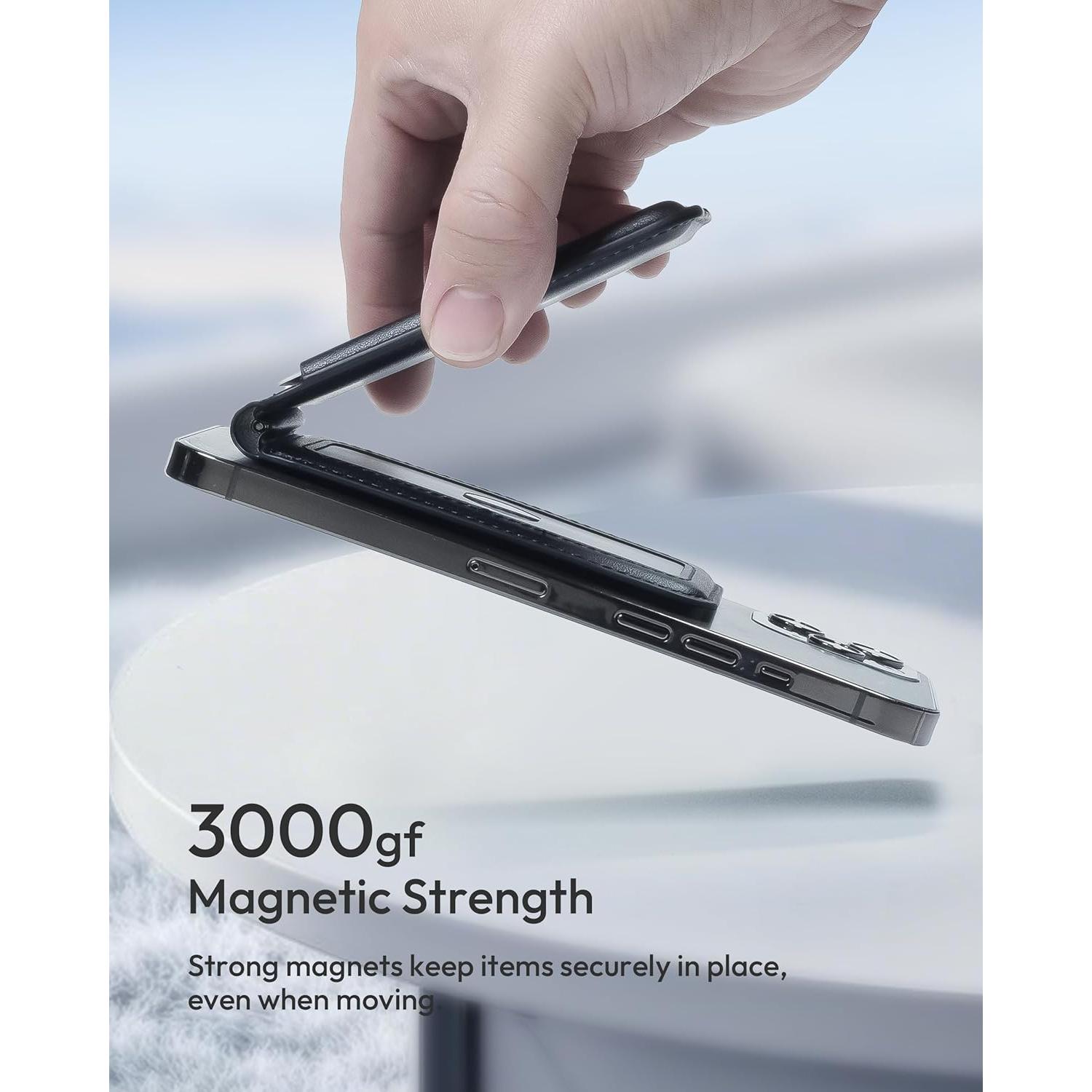 Billetera Magnética de Cuero Spotelo para iPhone 16/15/14/13/12