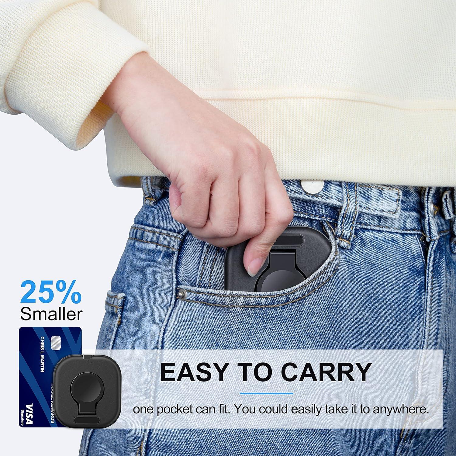 Soporte de Carga Magnético ZIKUREL para Apple Watch - Carga Rápida y Modo Noche