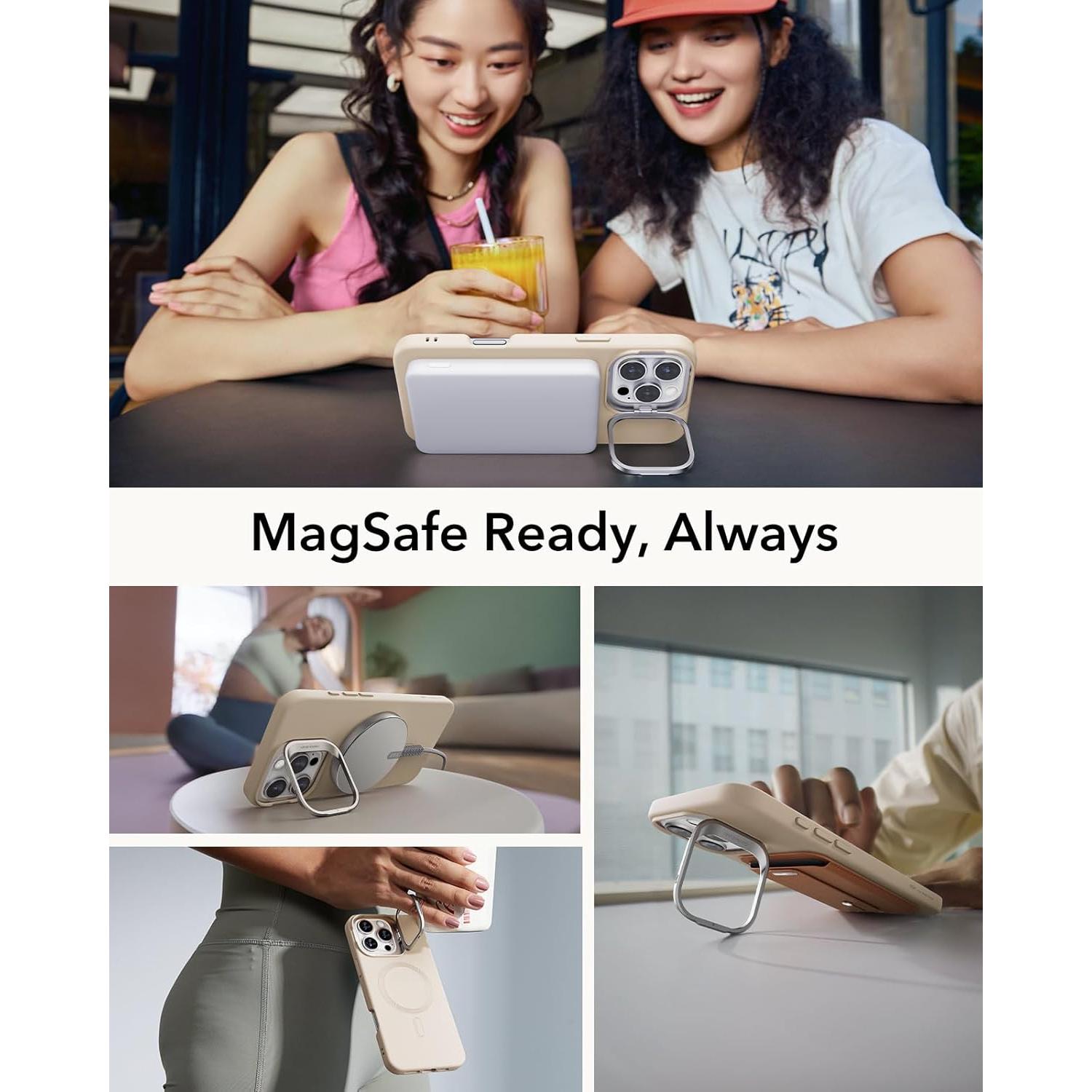 Funda de Silicona ESR para iPhone 16 Pro Max Magnética