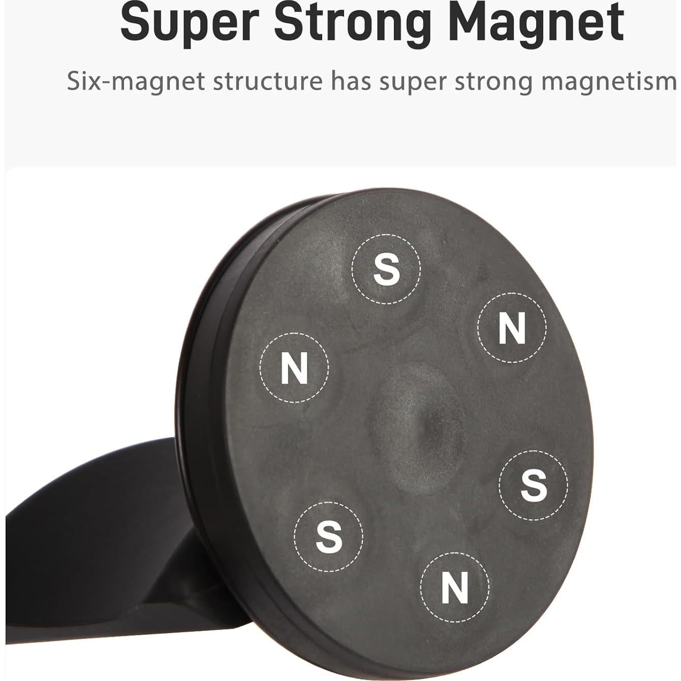 Soporte Magnético para Auriculares Dlilise, 13.6kg, Negro