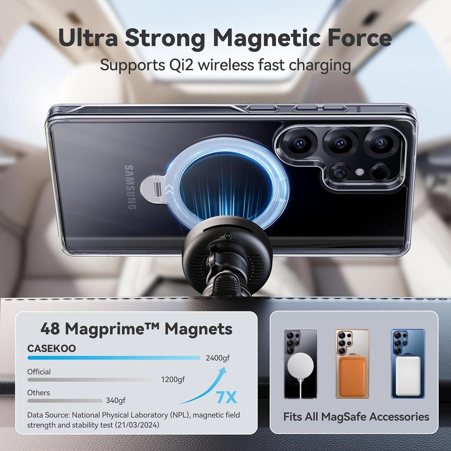 Funda CASEKOO MagicStand Pro para Samsung Galaxy S25 Ultra