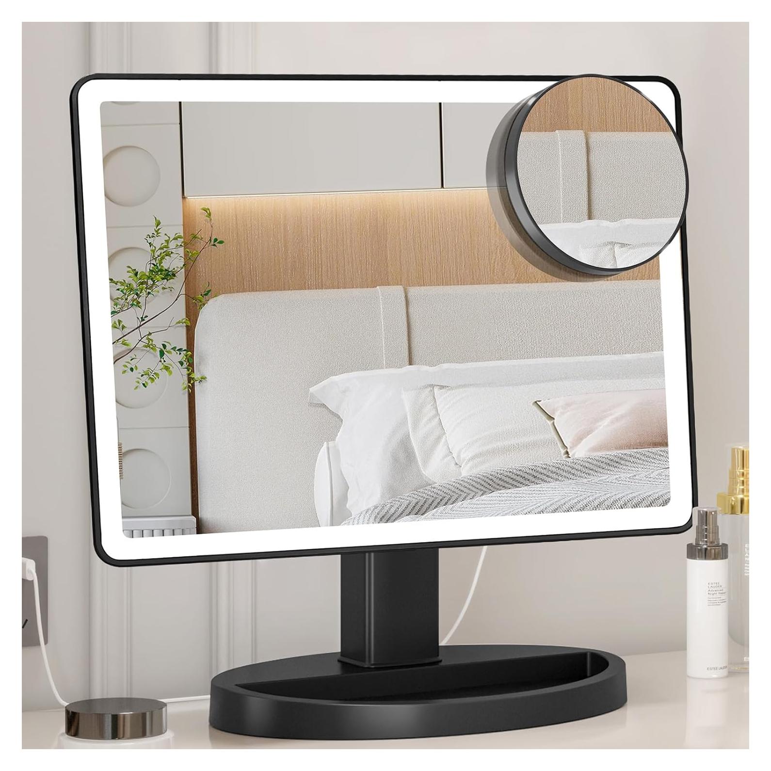 Espejo de Maquillaje Iluminado FUNTOUCH 36.9x22.8cm 10X