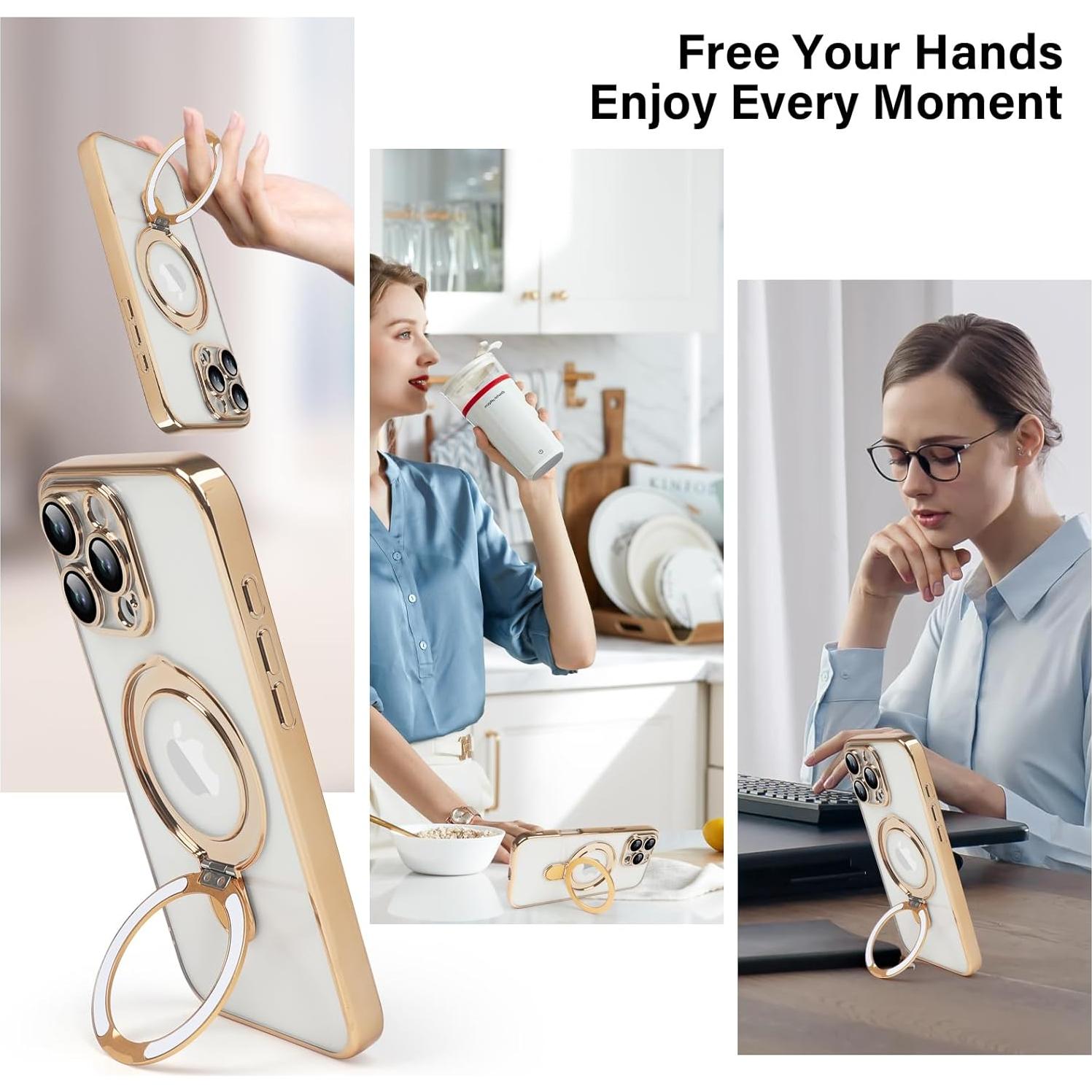 Funda Magnética Omio para iPhone 16 Pro Max con Soporte